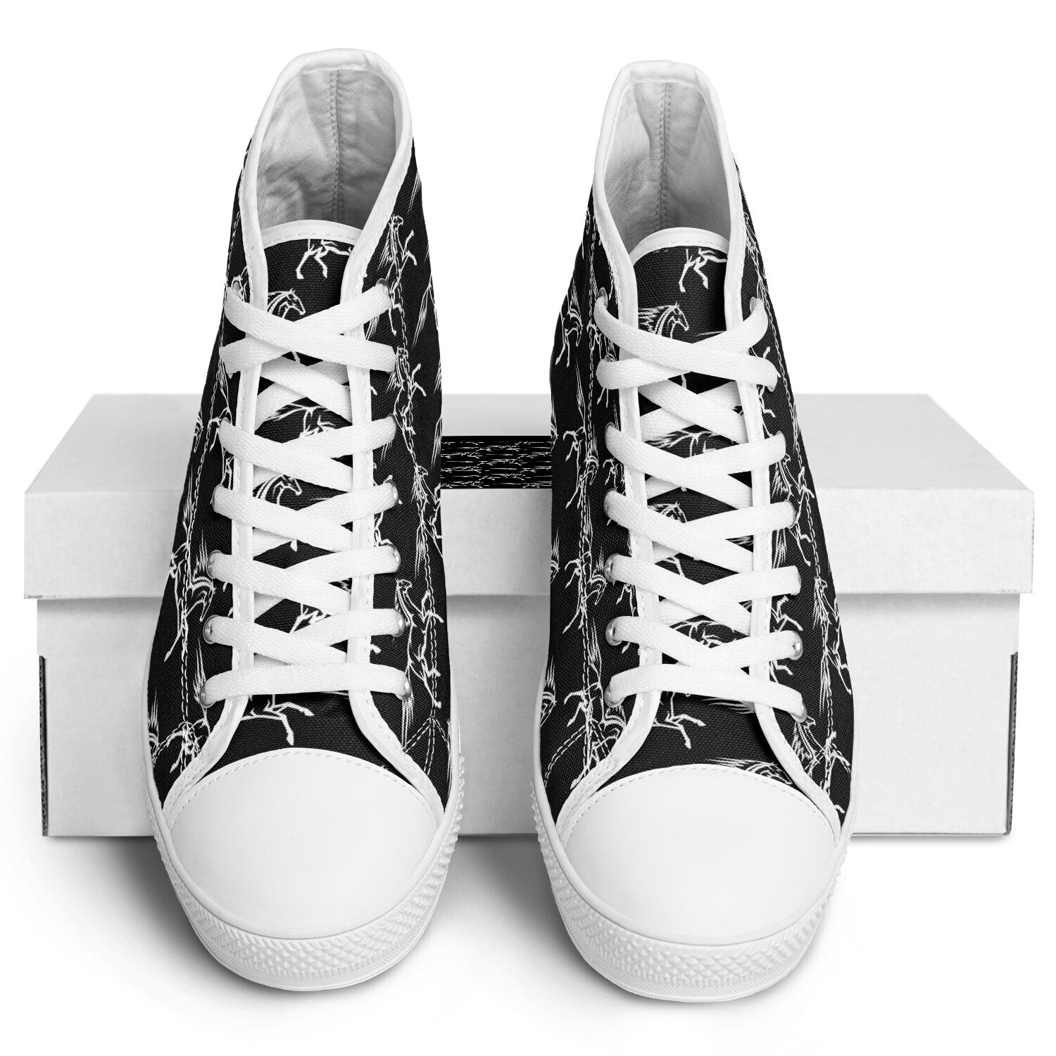 $NiieihiiNookei Urban Peak High Top Shoes - AOP