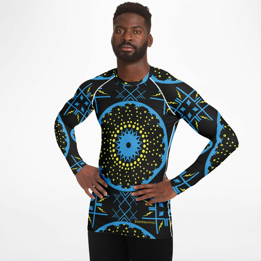$NiieihiiNookei Men's Rashguard - AOP