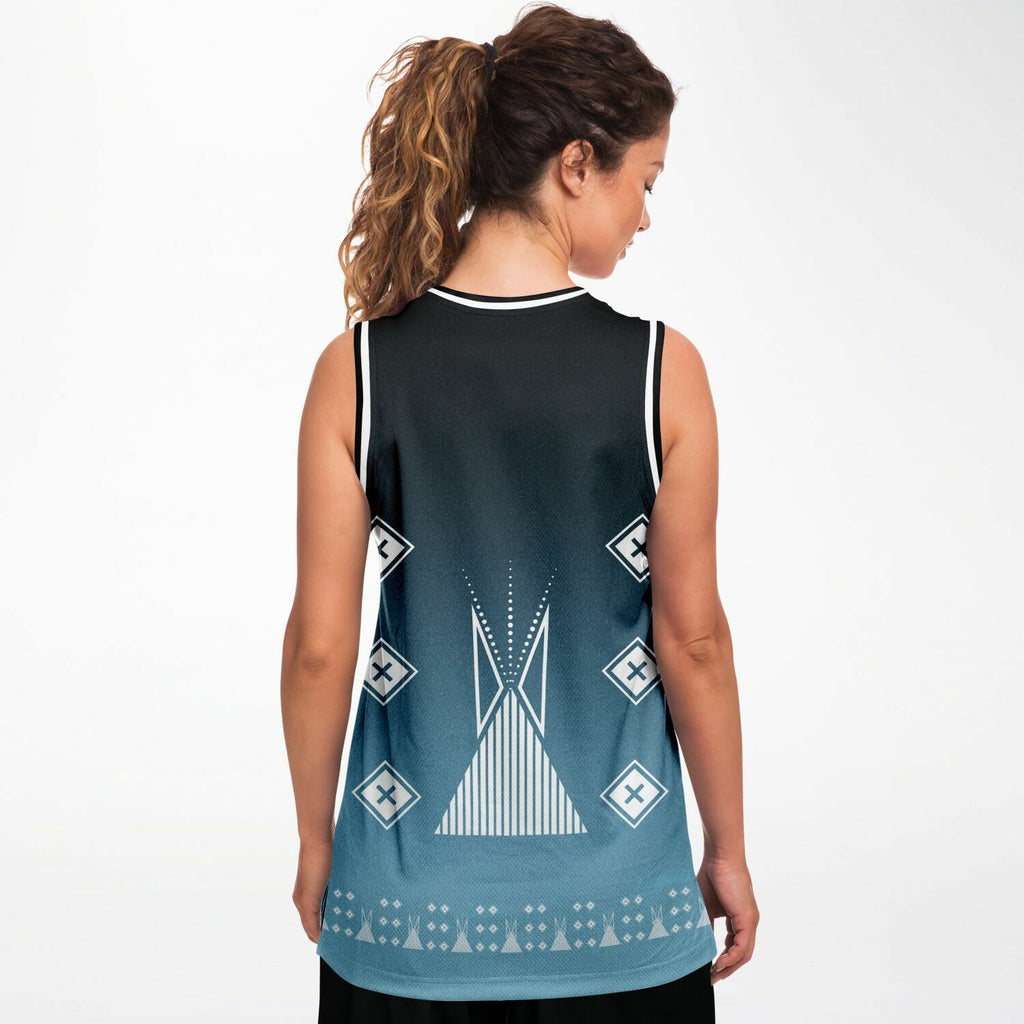 $NiieihiiNookei Basketball Jersey Rib - AOP