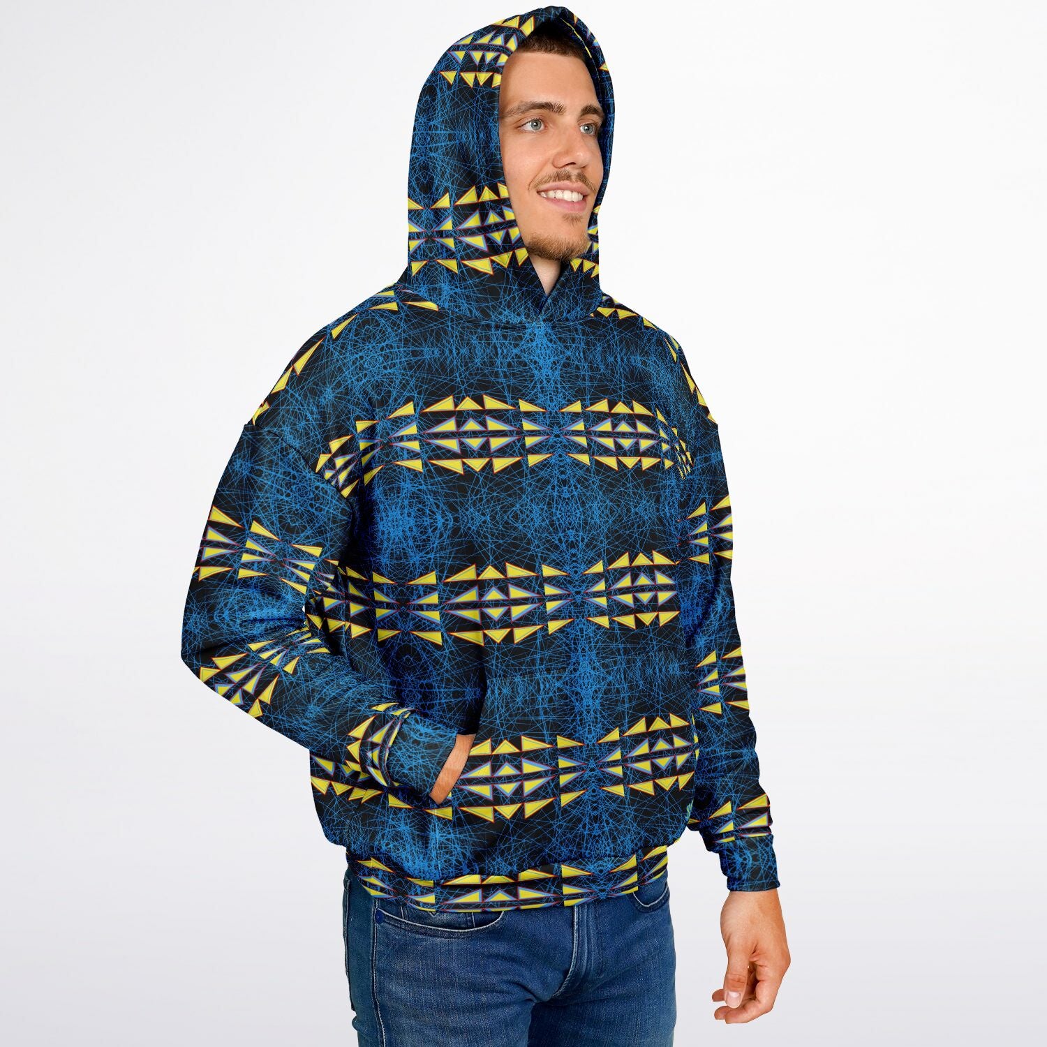 $NiieihiiNookei Heavyweight Oversized Hoodie - AOP