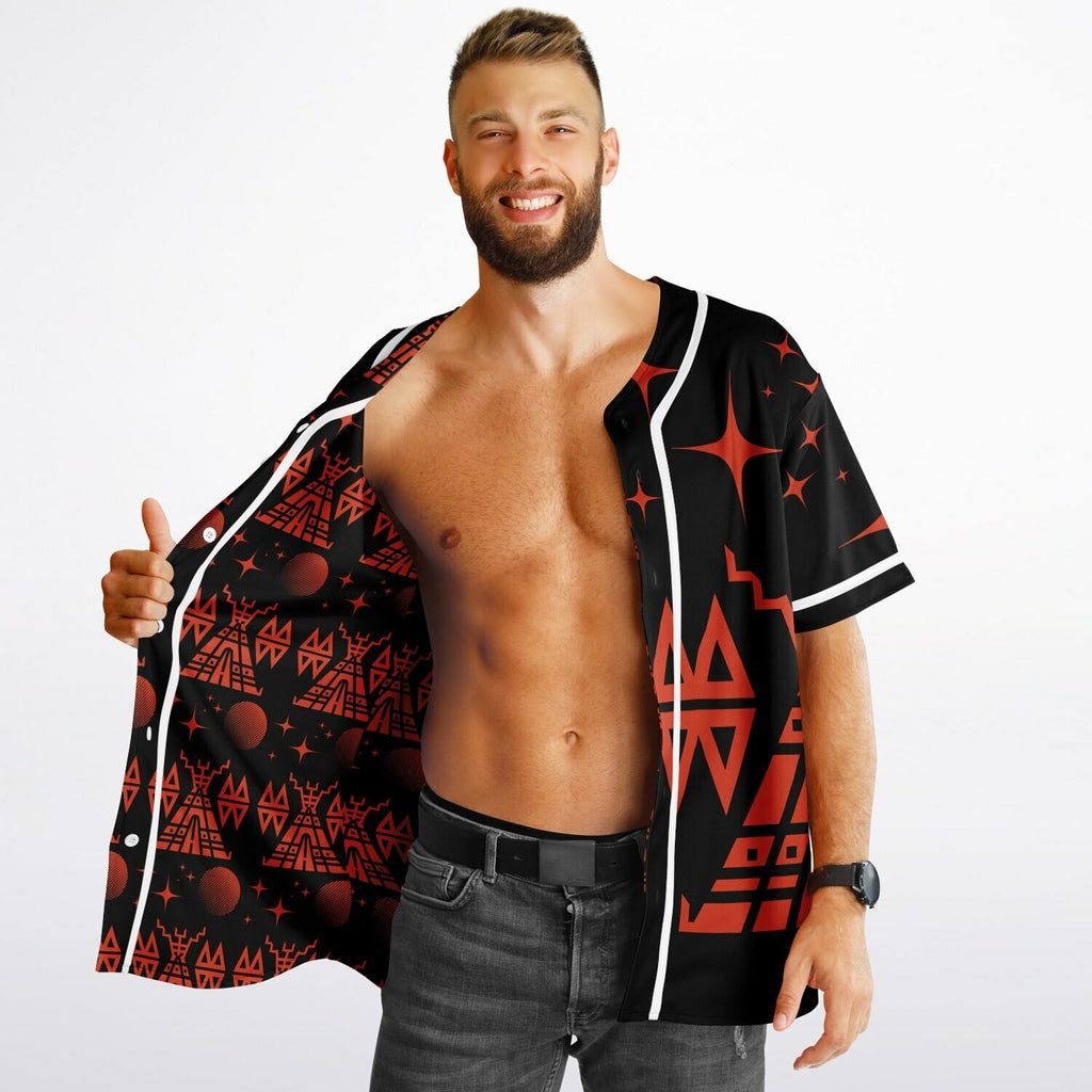 Reversible Baseball Jersey - AOP