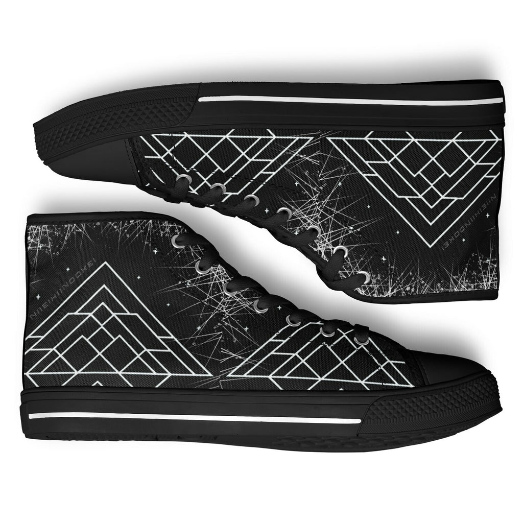 $NiieihiiNookei Urban Peak High Top Shoes - AOP