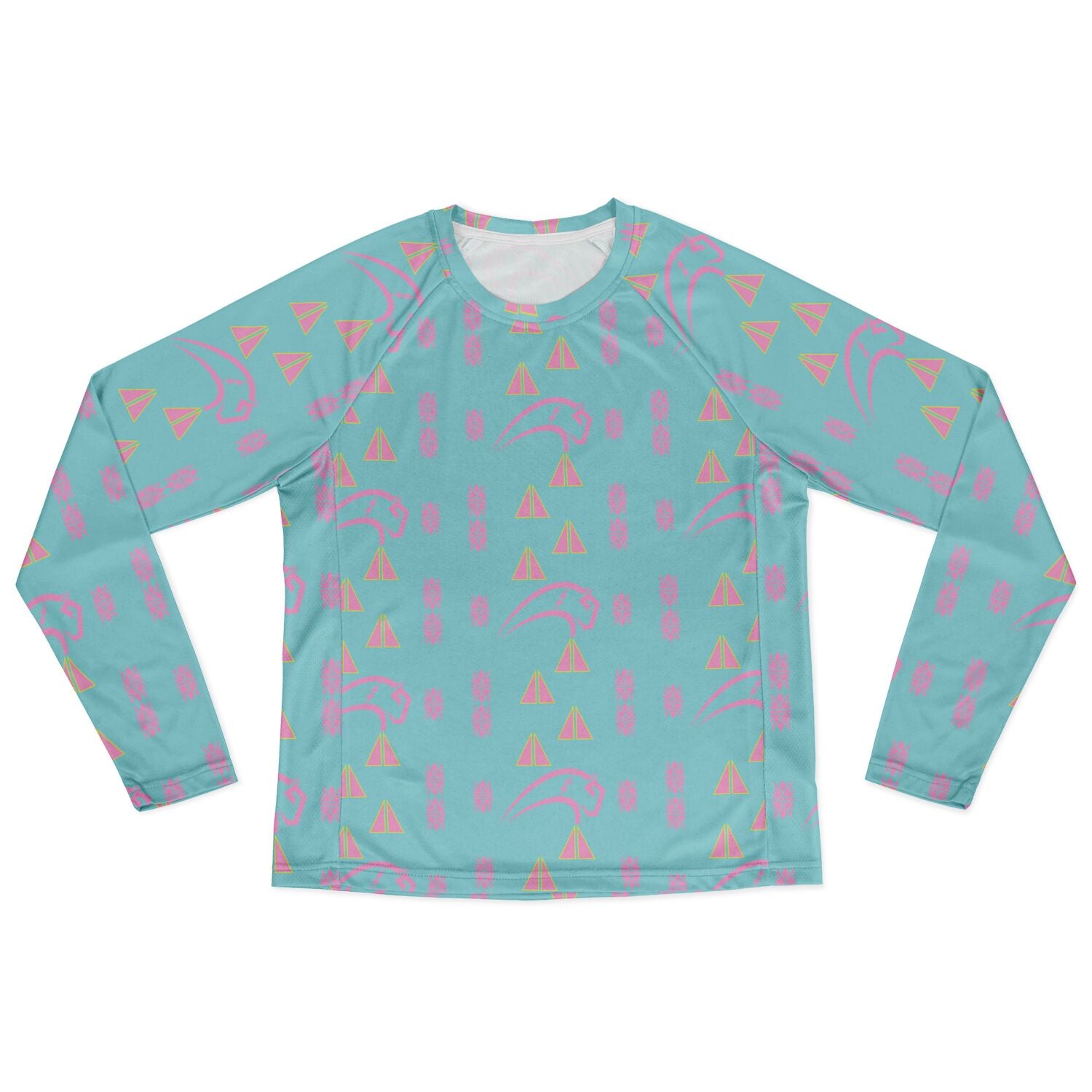 Women's Long Sleeve Performance Shirt - AOP