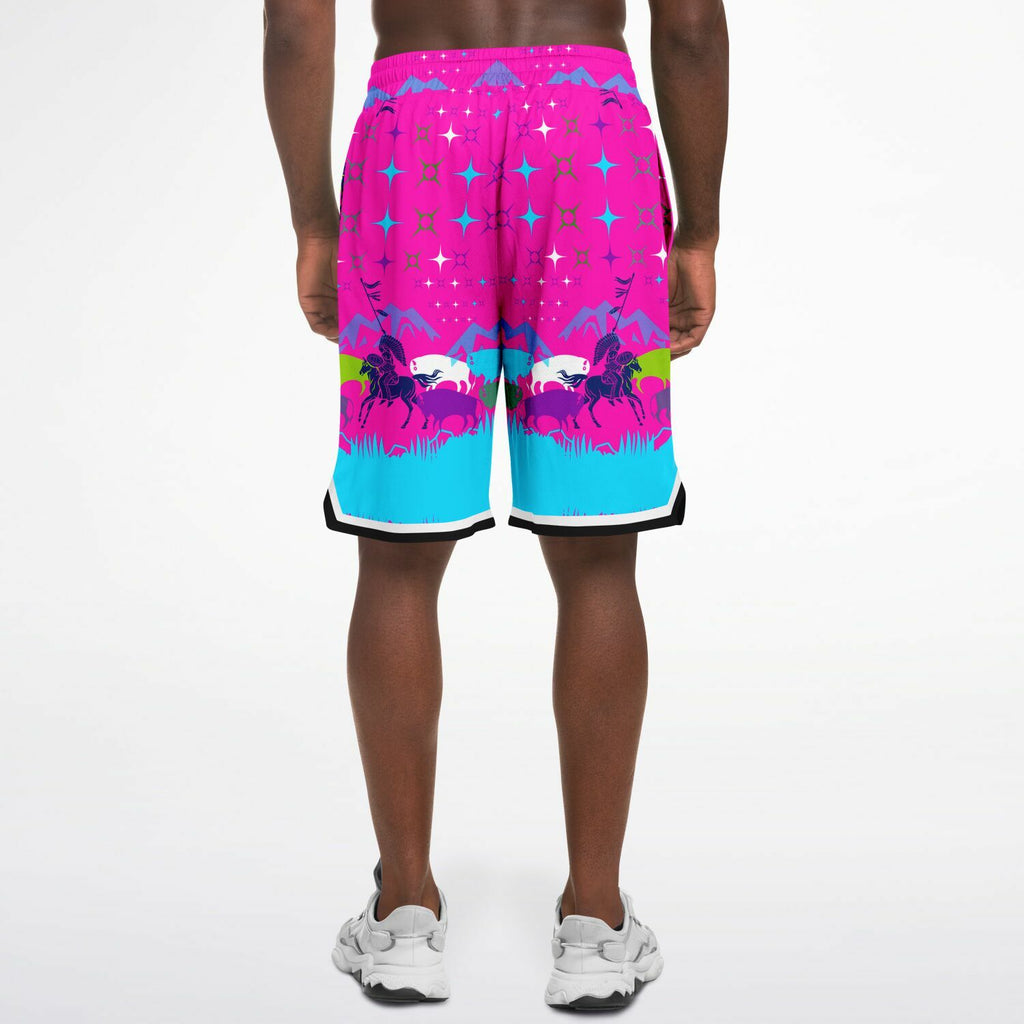 $NiieihiiNookei Basketball Short Rib - AOP