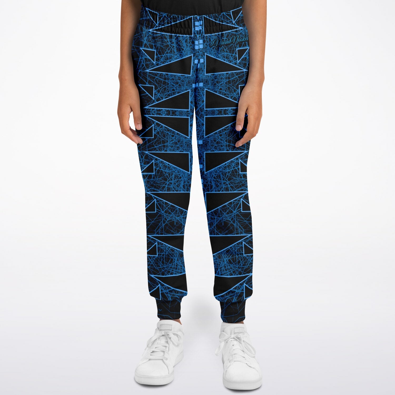 $NiieihiiNookei Tipi Matrix Athletic Kids/Youth Jogger - AOP