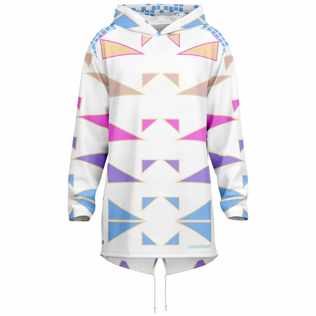 $NiieihiiNookei Athletic Elongated Hoodie - AOP