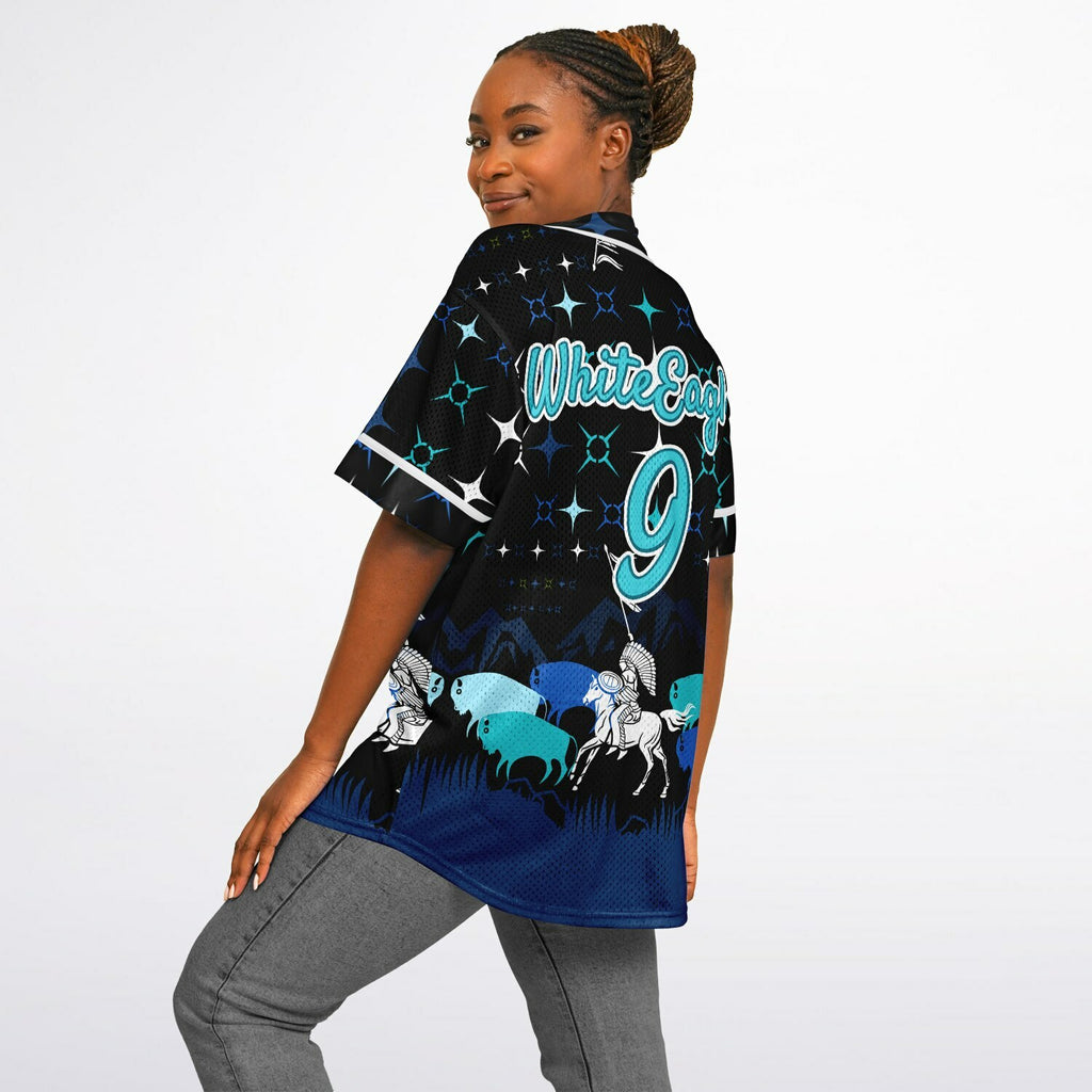 #9 WhiteEagle Premium Baseball Jersey - AOP