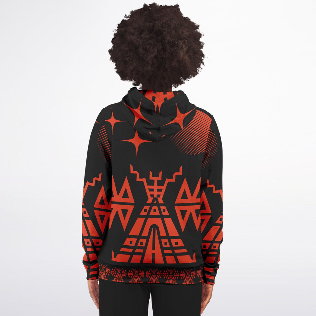 $NiieihiiNookei Fashion Zip-Up Hoodie - AOP