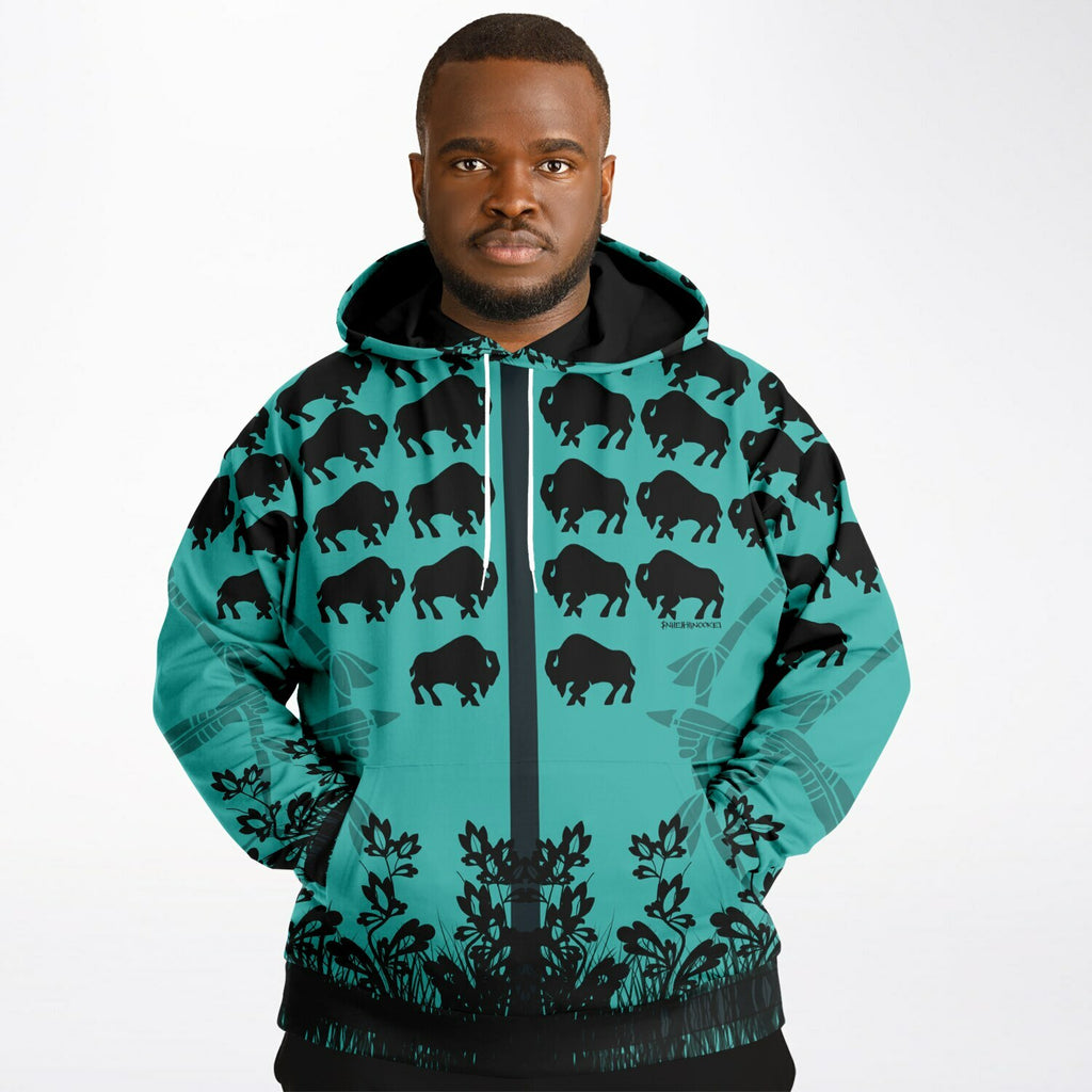 $NiieihiiNookei Fashion Plus-size Hoodie - AOP