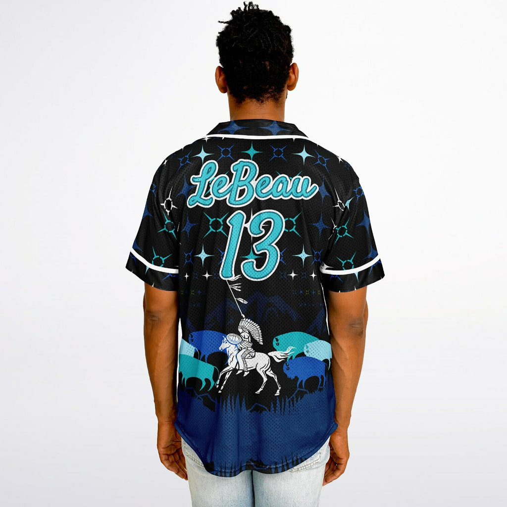 #13 Lebeau Premium Baseball Jersey - AOP