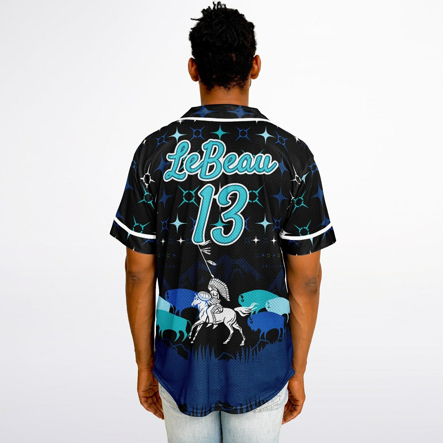 #13 Lebeau Premium Baseball Jersey - AOP