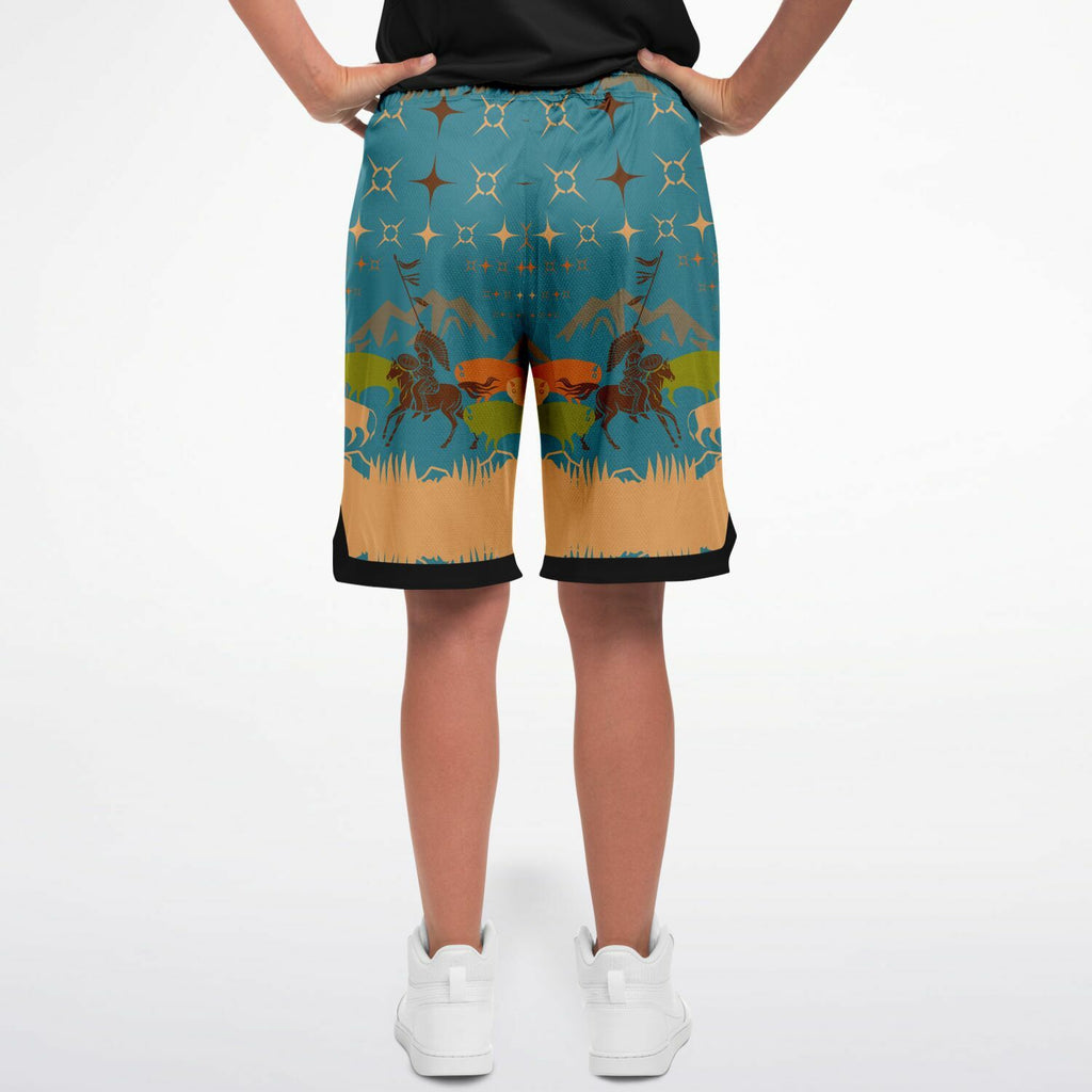 $NiieihiiNookei Basketball Short Rib - AOP