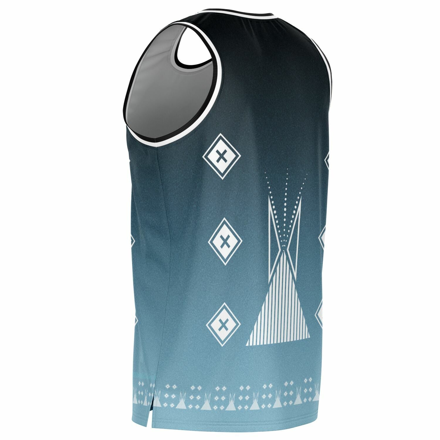 $NiieihiiNookei Basketball Jersey Rib - AOP