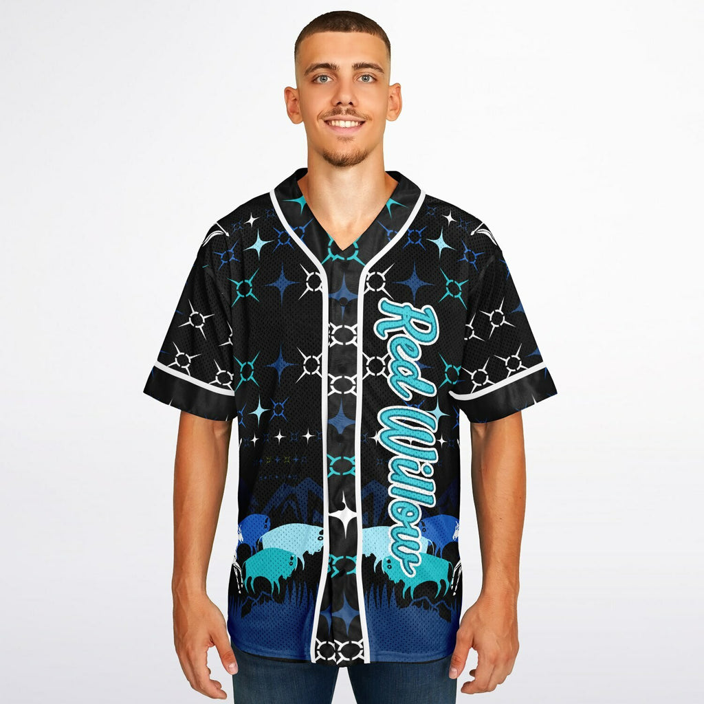 #21 Red Willow Premium Baseball Jersey - AOP