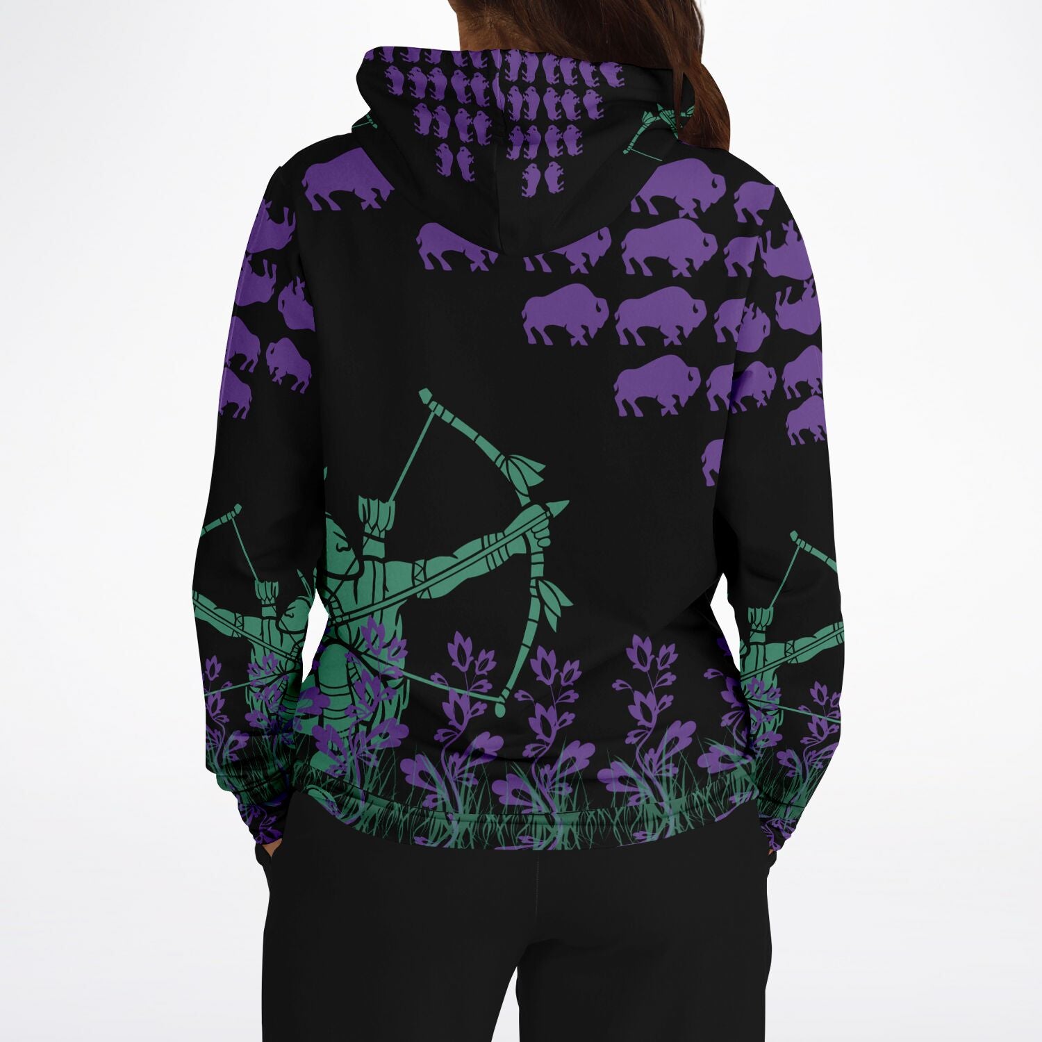 $NiieihiiNookei Athletic Hoodie - AOP