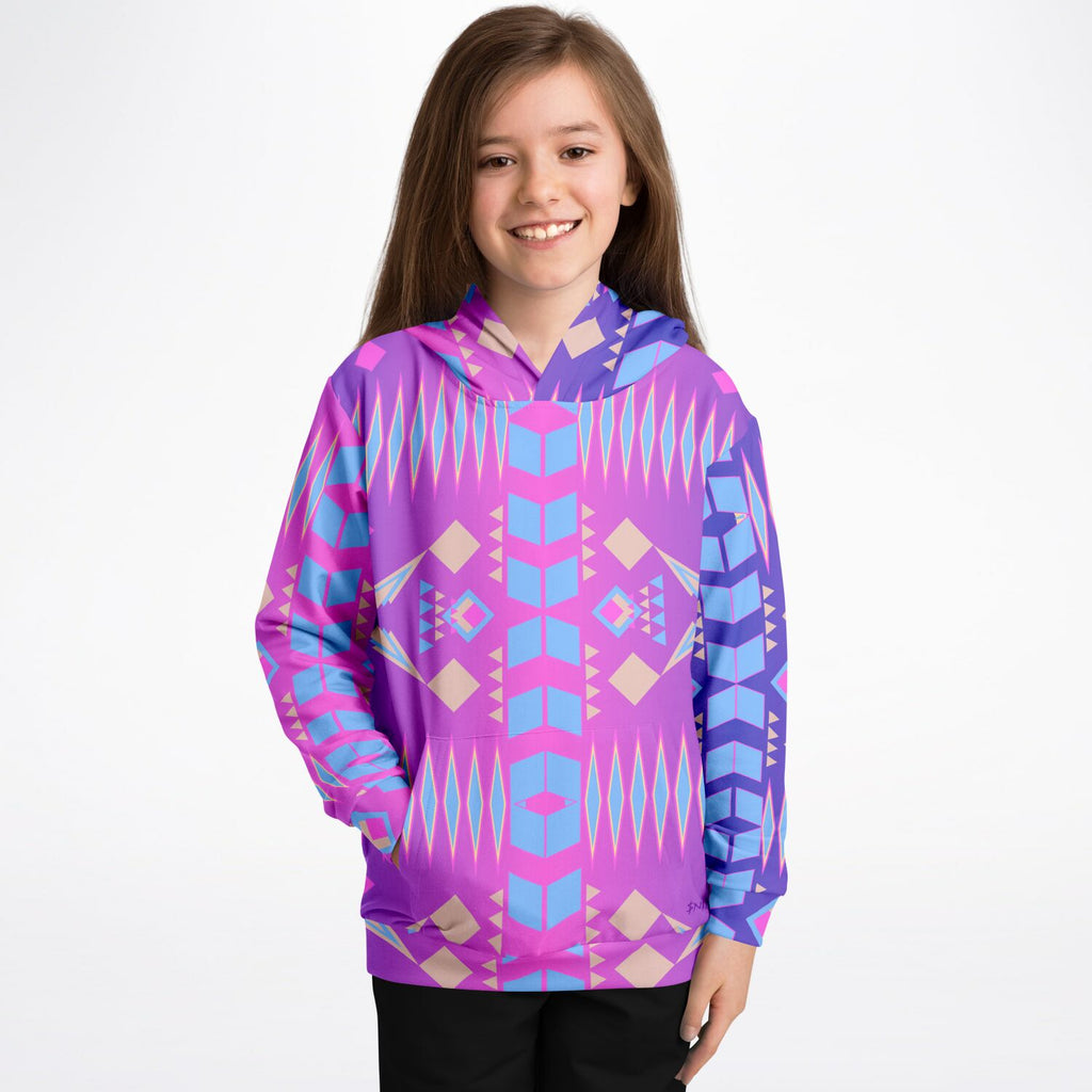 $NiieihiiNookei Fashion Kids Hoodie - AOP