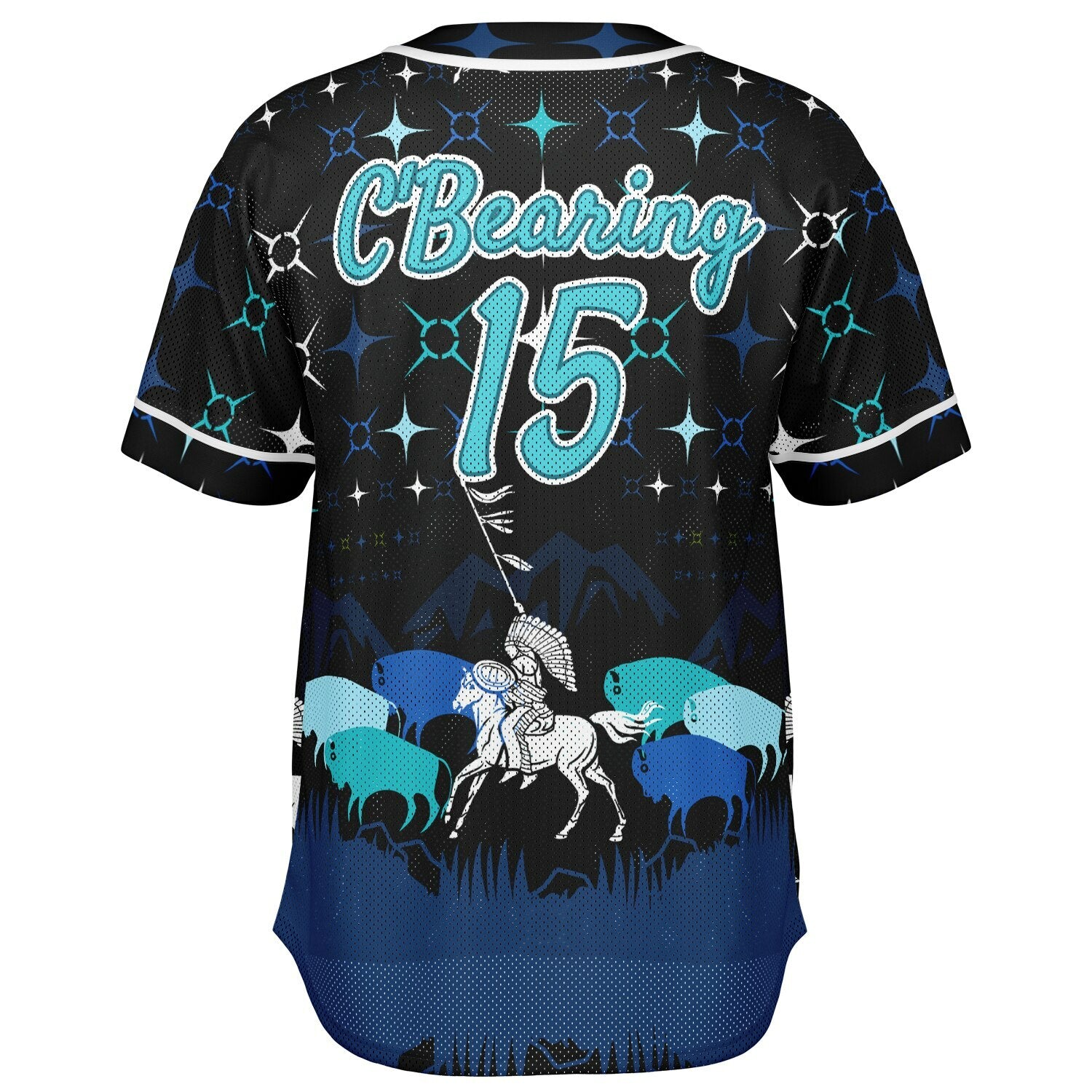 #15 C'Bearing Premium Baseball Jersey - AOP