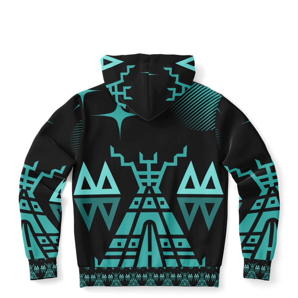 $NiieihiiNookei Fashion Zip-Up Hoodie - AOP
