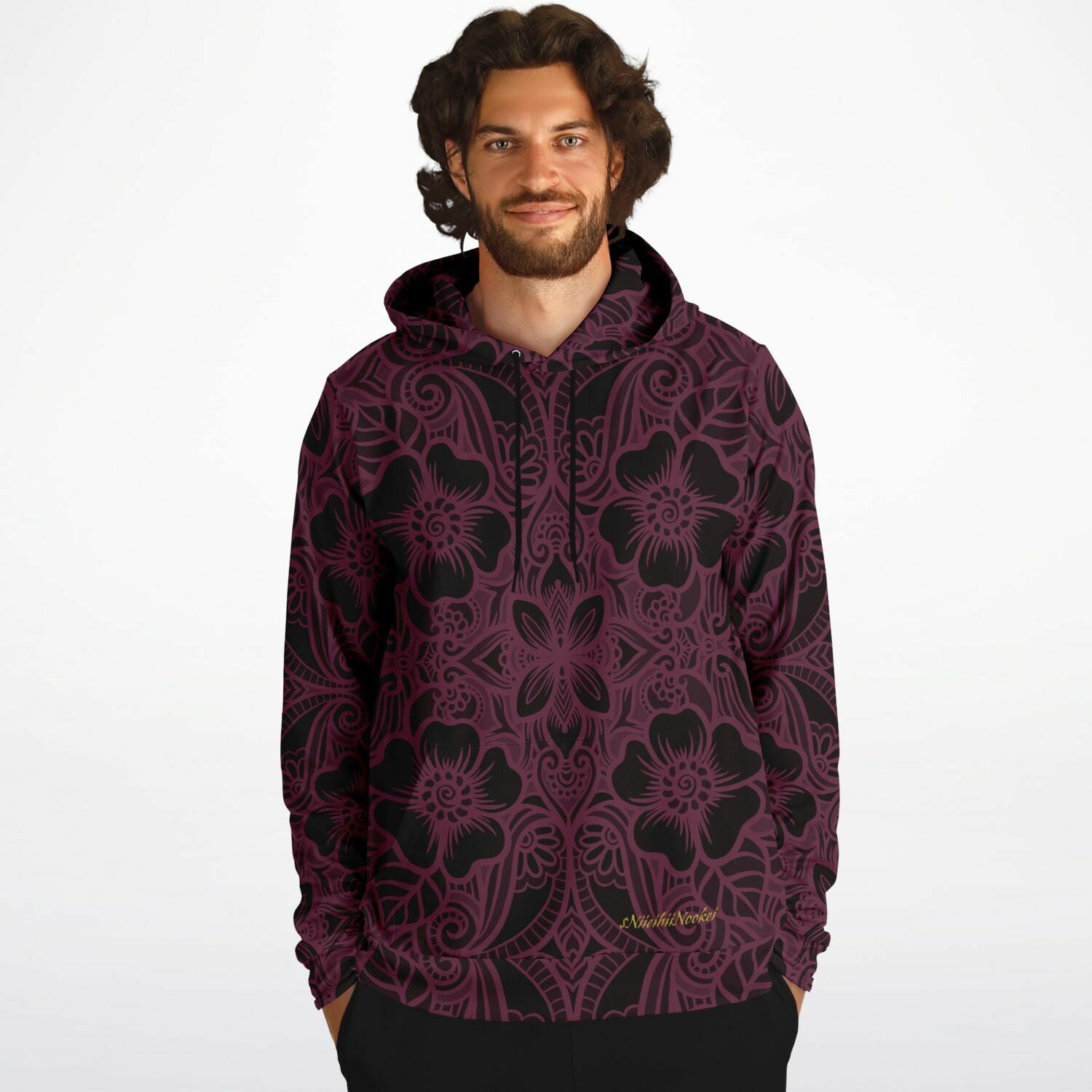 $NiieihiiNookei Athletic Hoodie - AOP