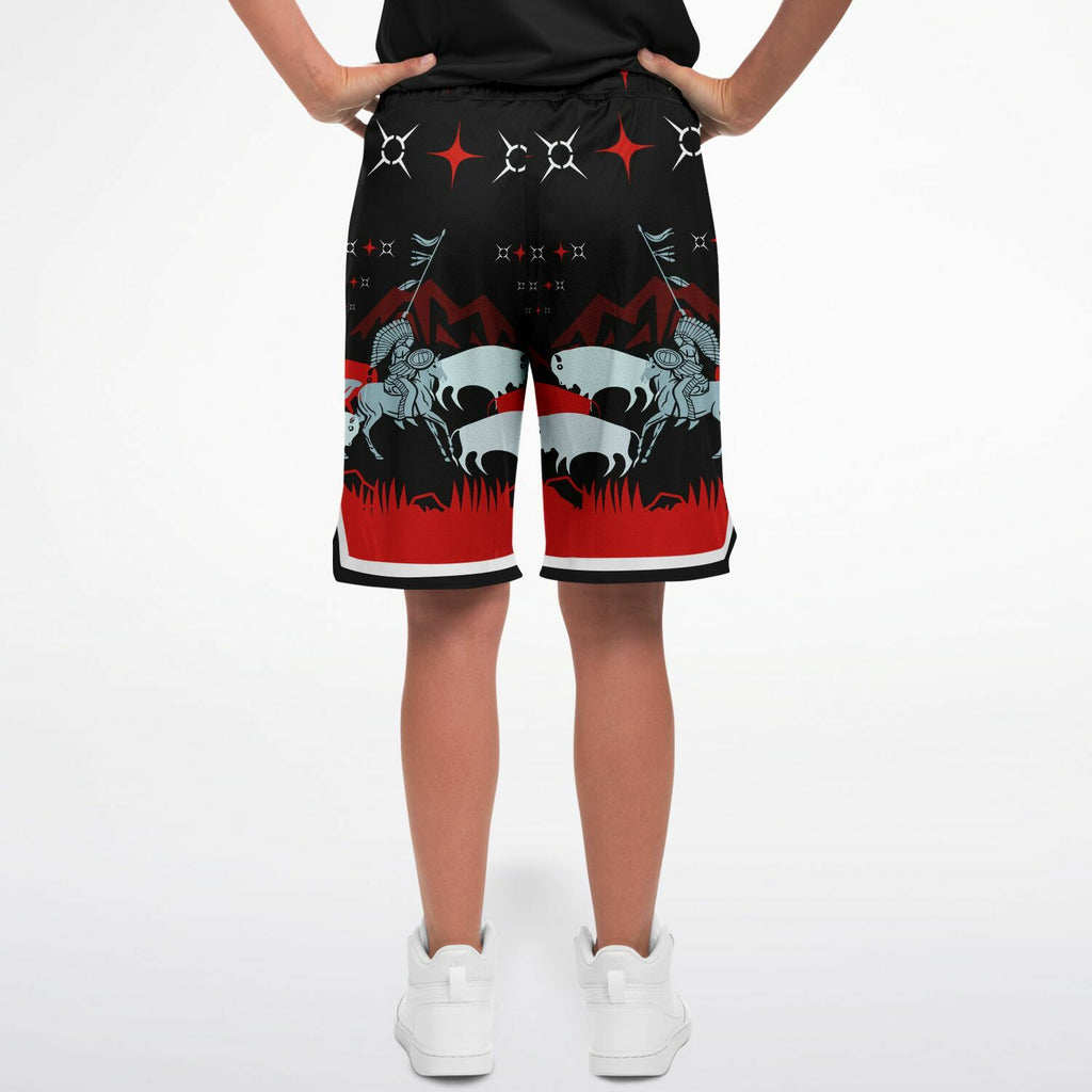 $NiieihiiNookei Basketball Short Rib - AOP