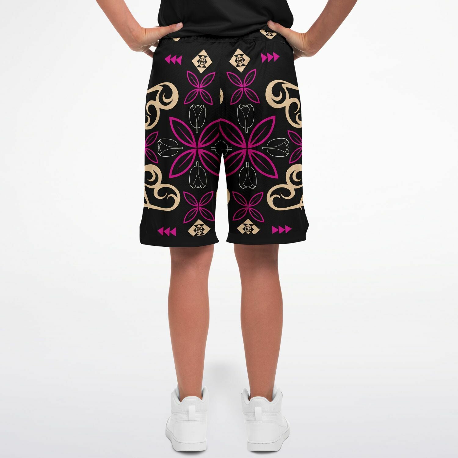 $NiieihiiNookei Basketball Short Rib - AOP