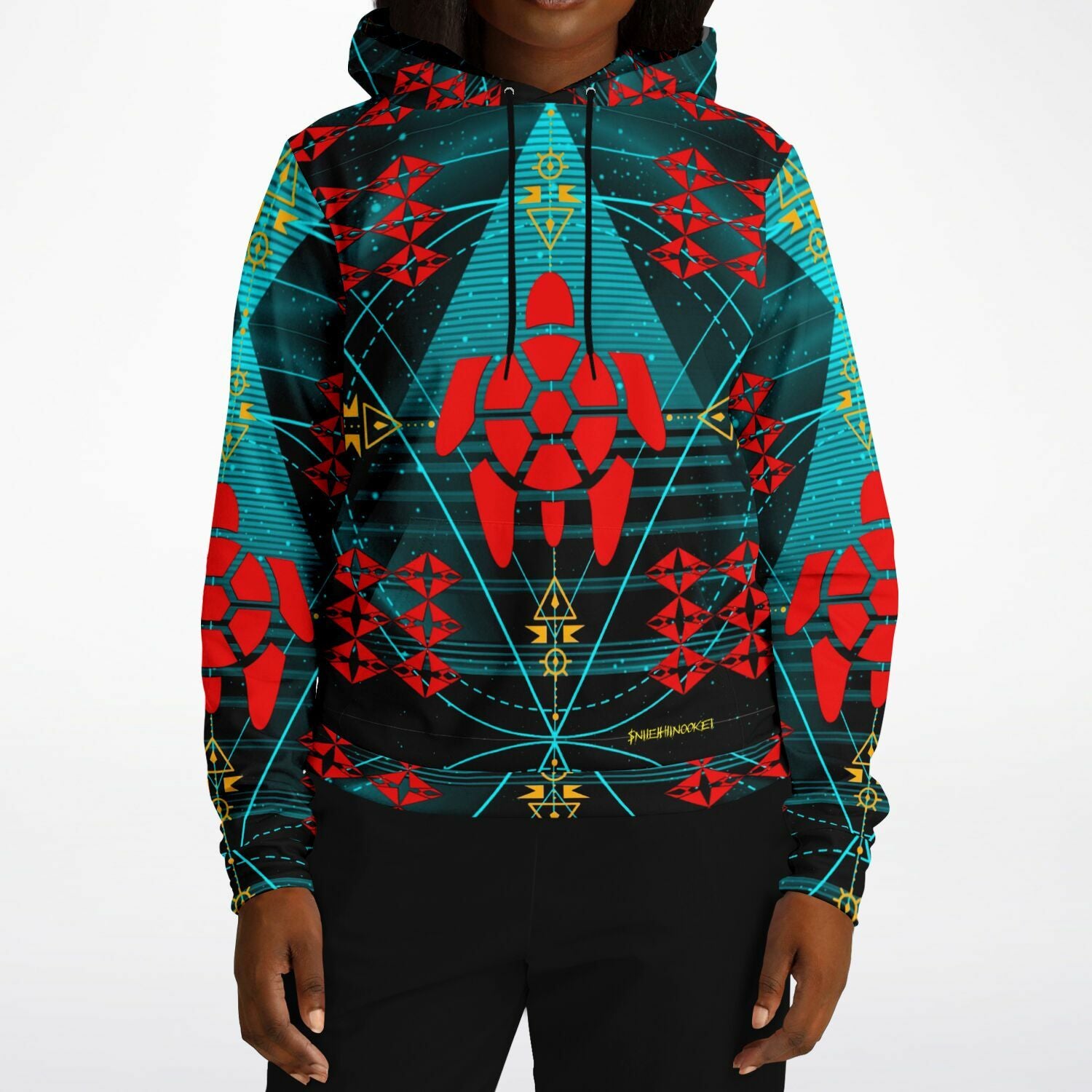 $NiieihiiNookei Athletic Hoodie - AOP