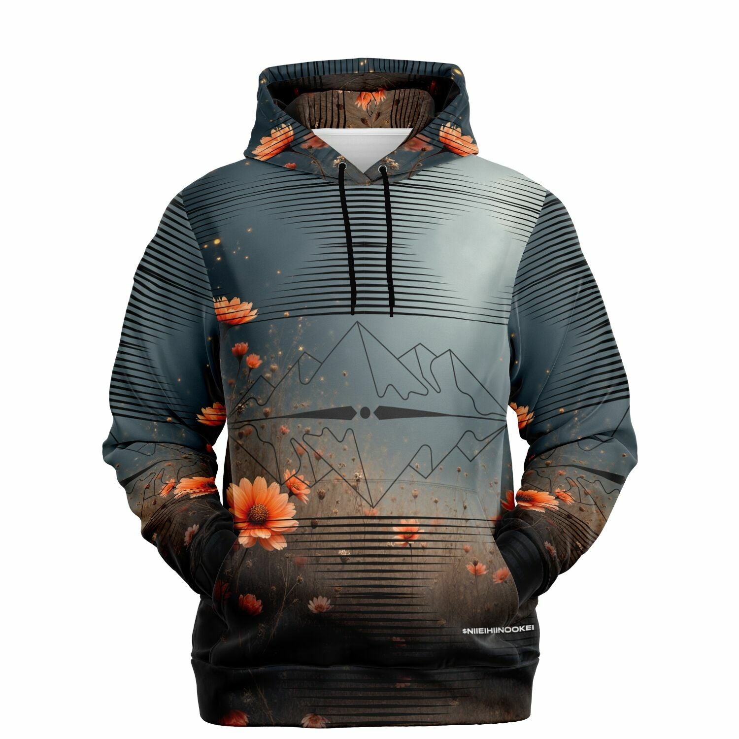 $NiieihiiNookei Athletic Hoodie - AOP