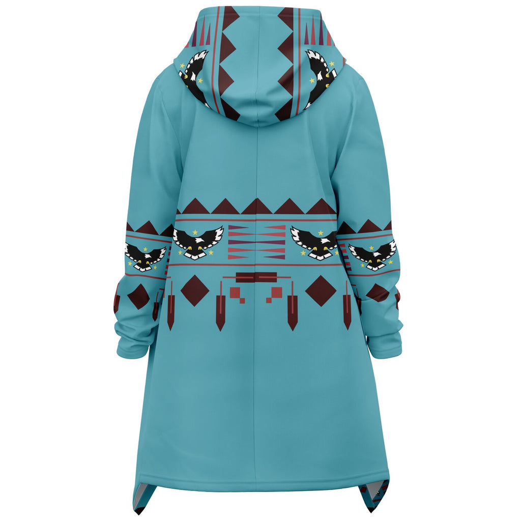 $NiieihiiNookei Fashion Elongated Cloak - AOP