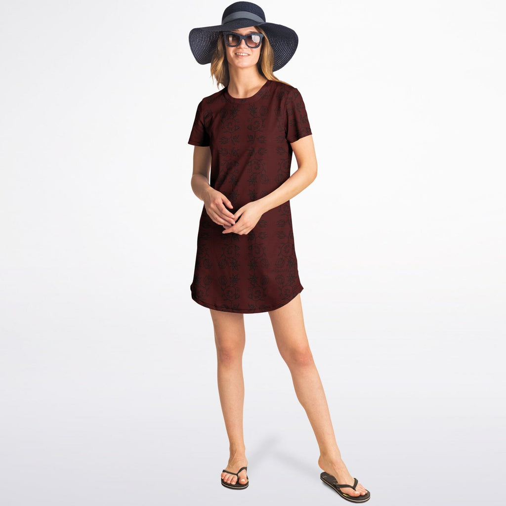 $NiieihiiNookei T-Shirt Dress - AOP