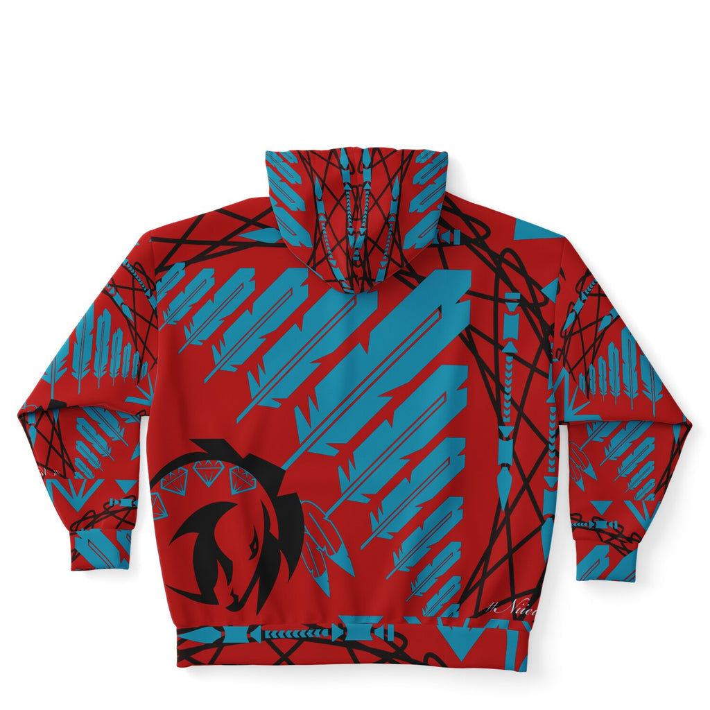 StrengthHonorCourage Plus-size Ziphoodie - AOP