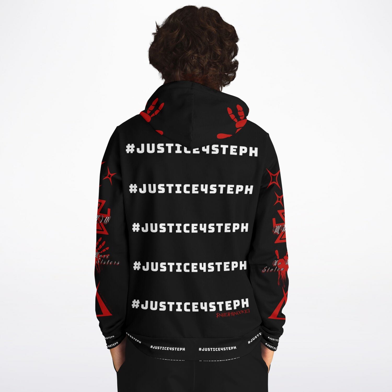 #JUSTICE4STEPH Athletic Hoodie - AOP