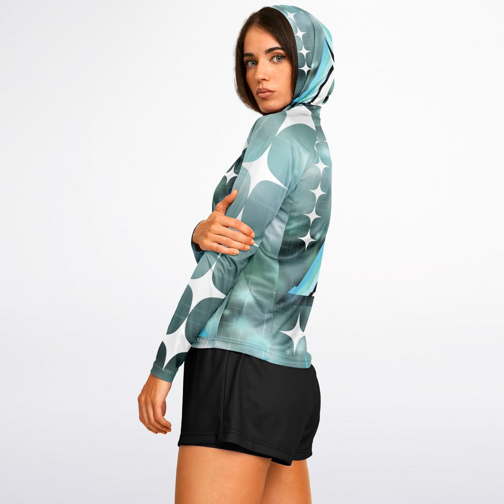 $NiieihiiNookei Hooded Performance Shirt - AOP
