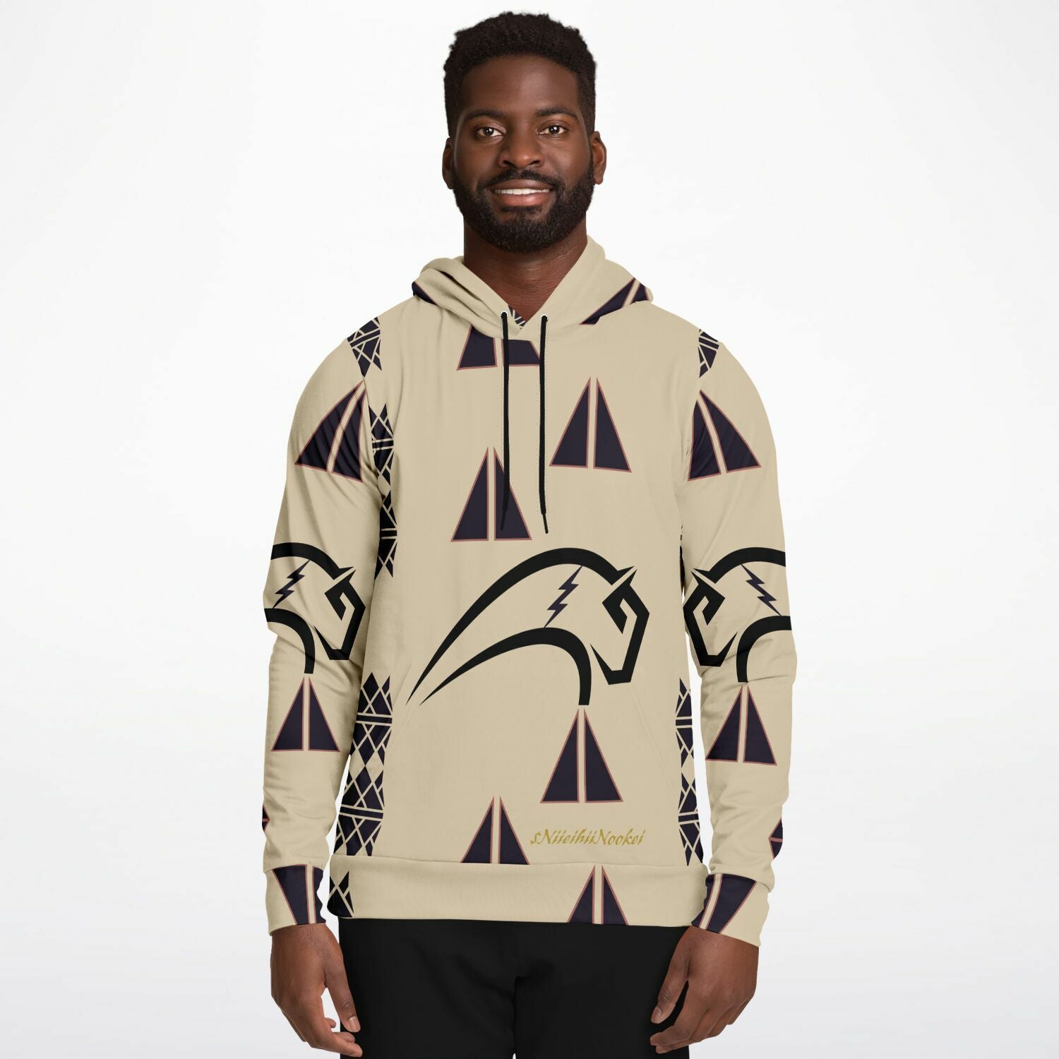 $NiieihiiNookei Athletic Hoodie - AOP
