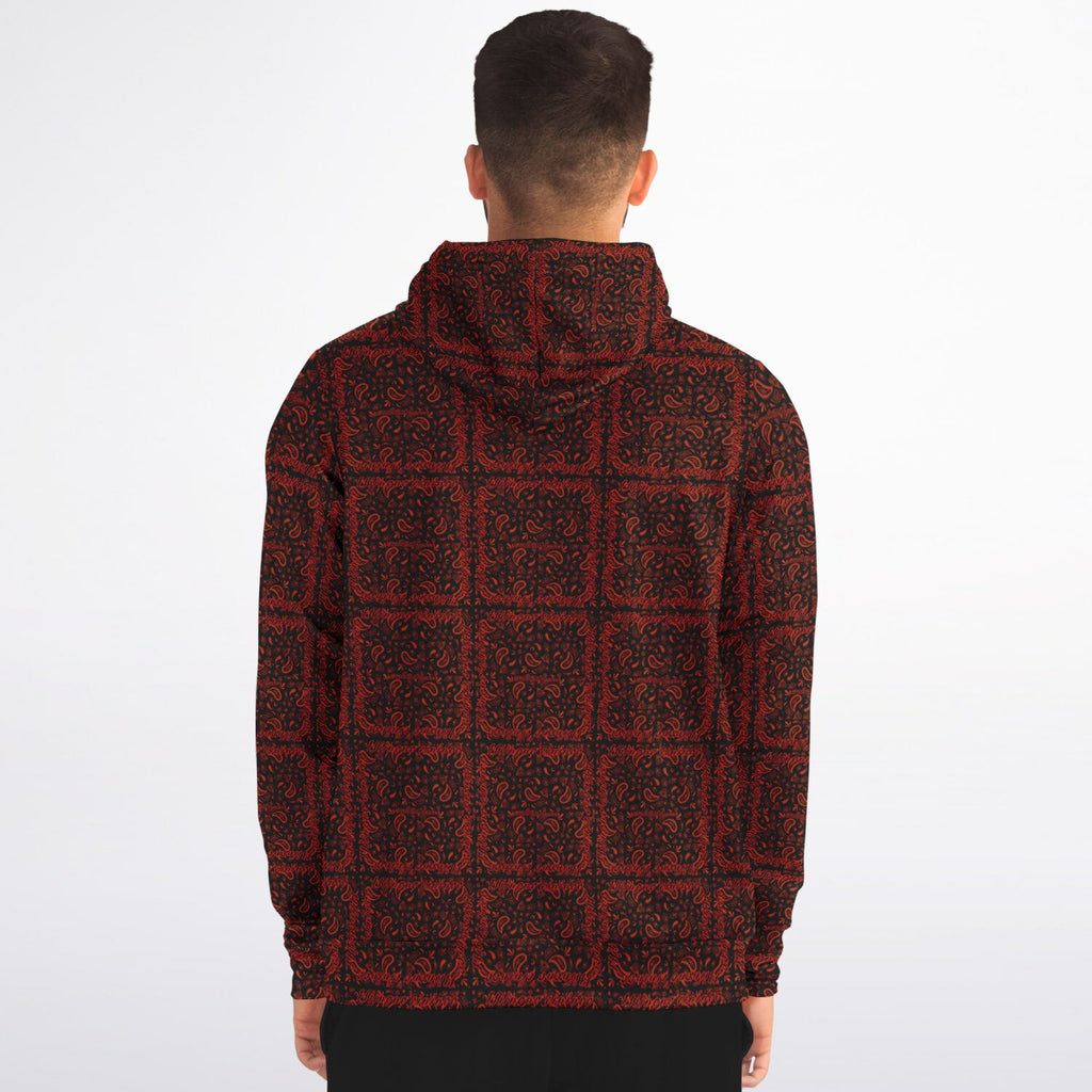 $NiieihiiNookei Athletic Zip-Up Hoodie - AOP
