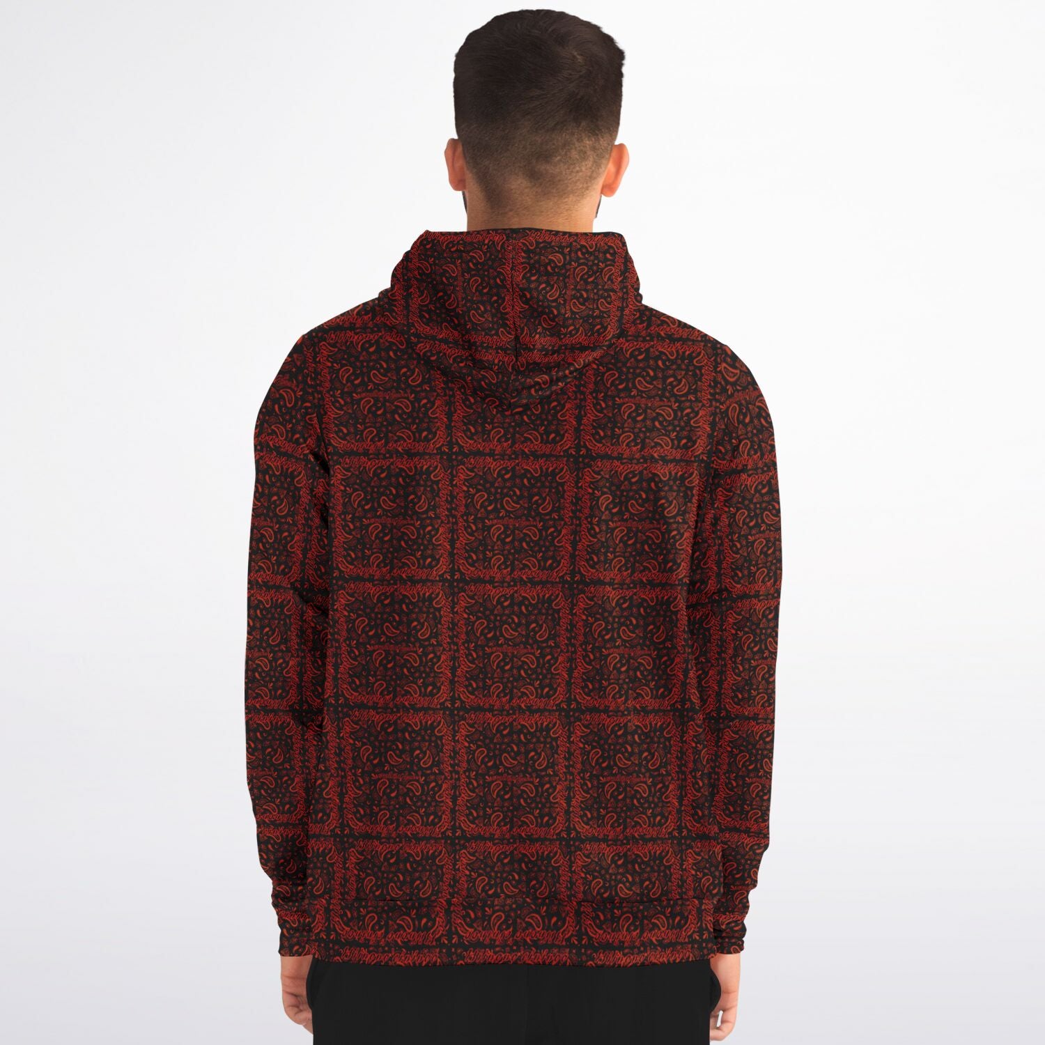 $NiieihiiNookei Athletic Zip-Up Hoodie - AOP