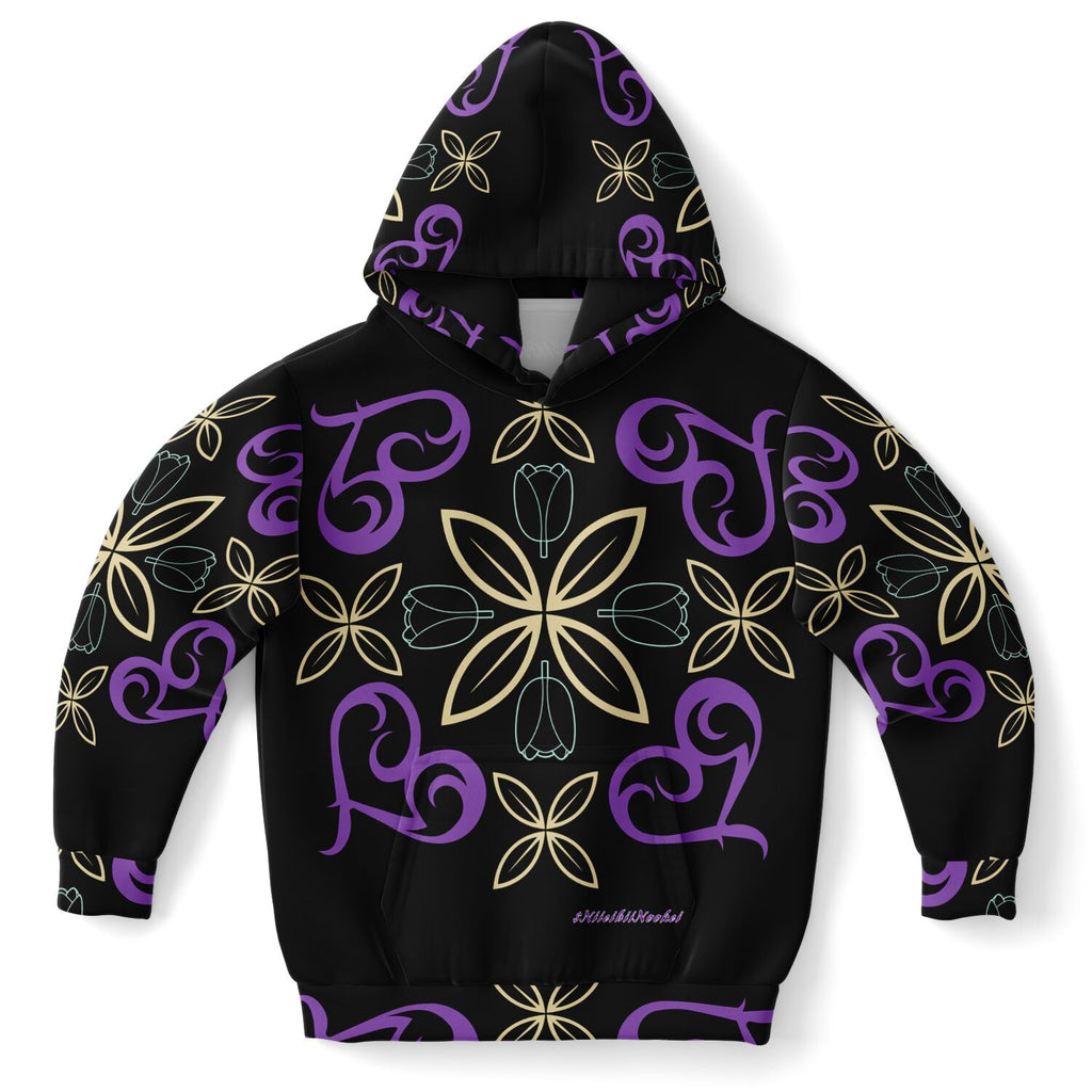 $NiieihiiNookei Athletic Kids Hoodie - AOP