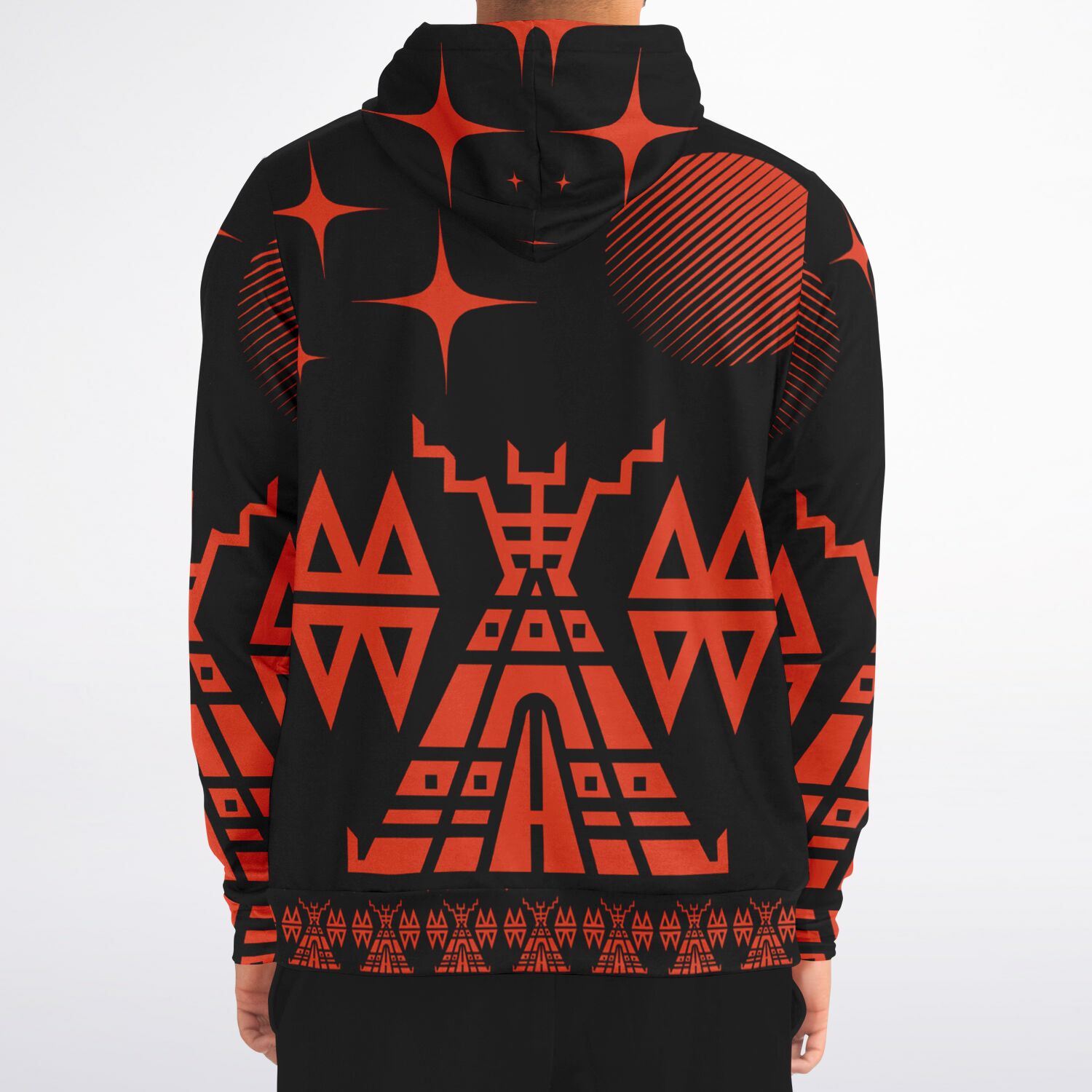 $NiieihiiNookei Fashion Zip-Up Hoodie - AOP
