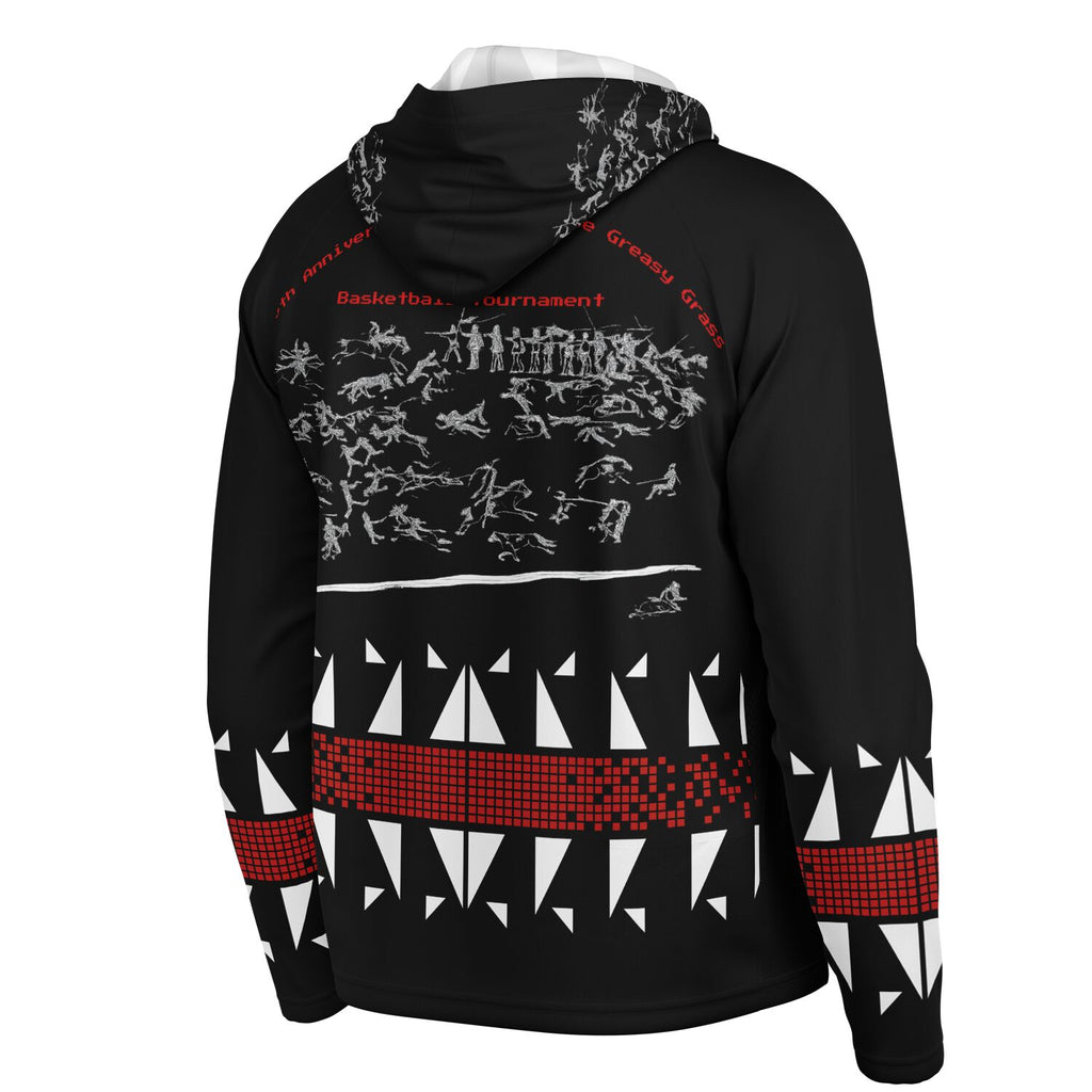 $NIIEIHIINOOKEI MVP BLBH Hooded Performance Shirt - AOP