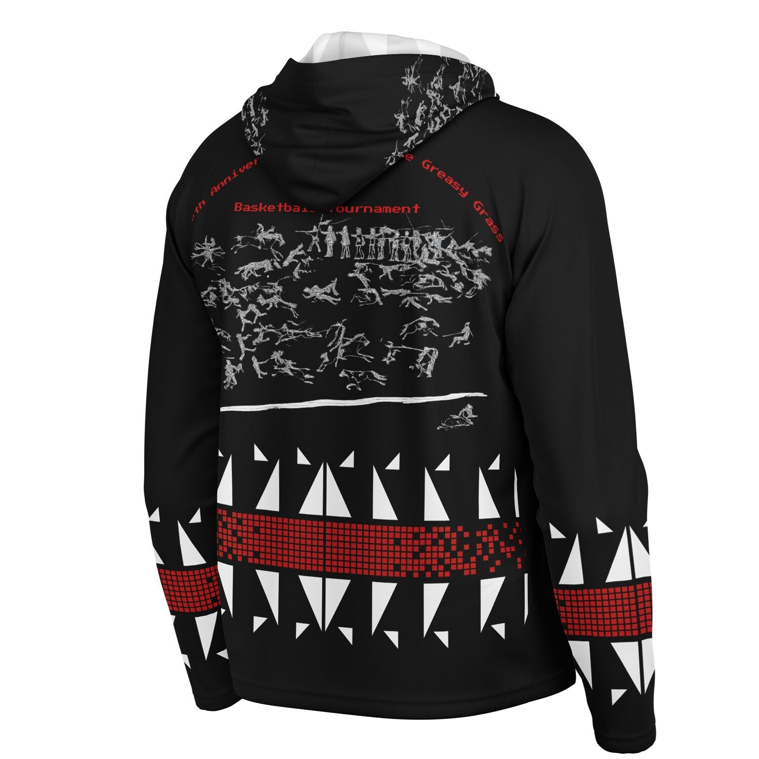 $NIIEIHIINOOKEI MVP BLBH Hooded Performance Shirt - AOP
