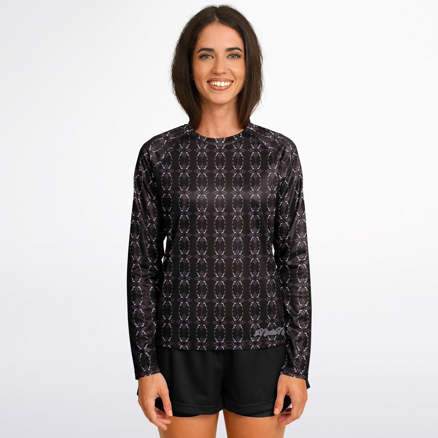 $NiieihiiNookei Women's Long Sleeve Performance Shirt - AOP