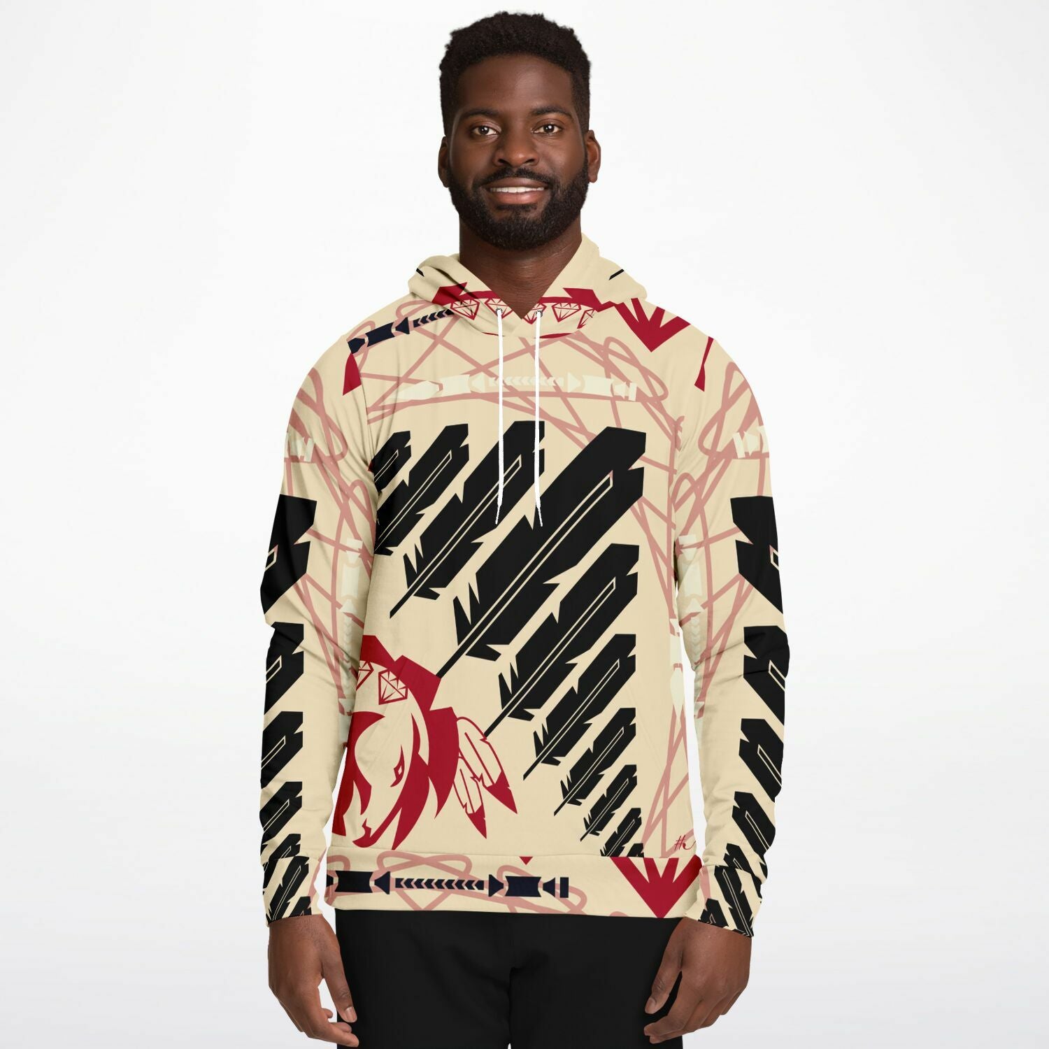 $NiieihiiNookei Design Fashion Hoodie - AOP