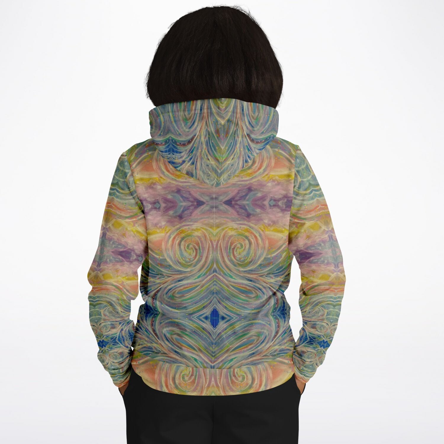 SMW Watercolor Athletic Hoodie - AOP