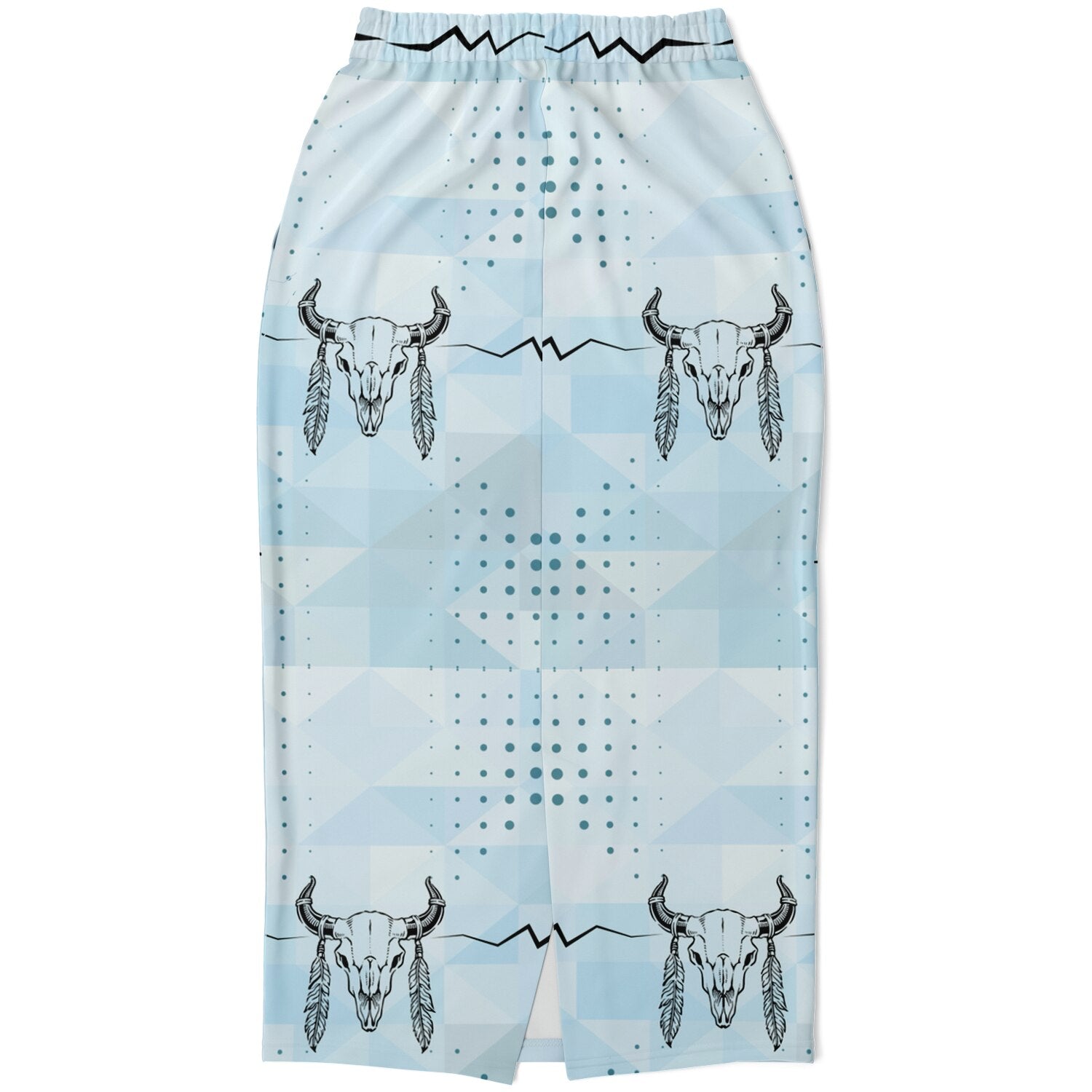 $NiieihiiNookei Athletic Long Pocket Skirt - AOP