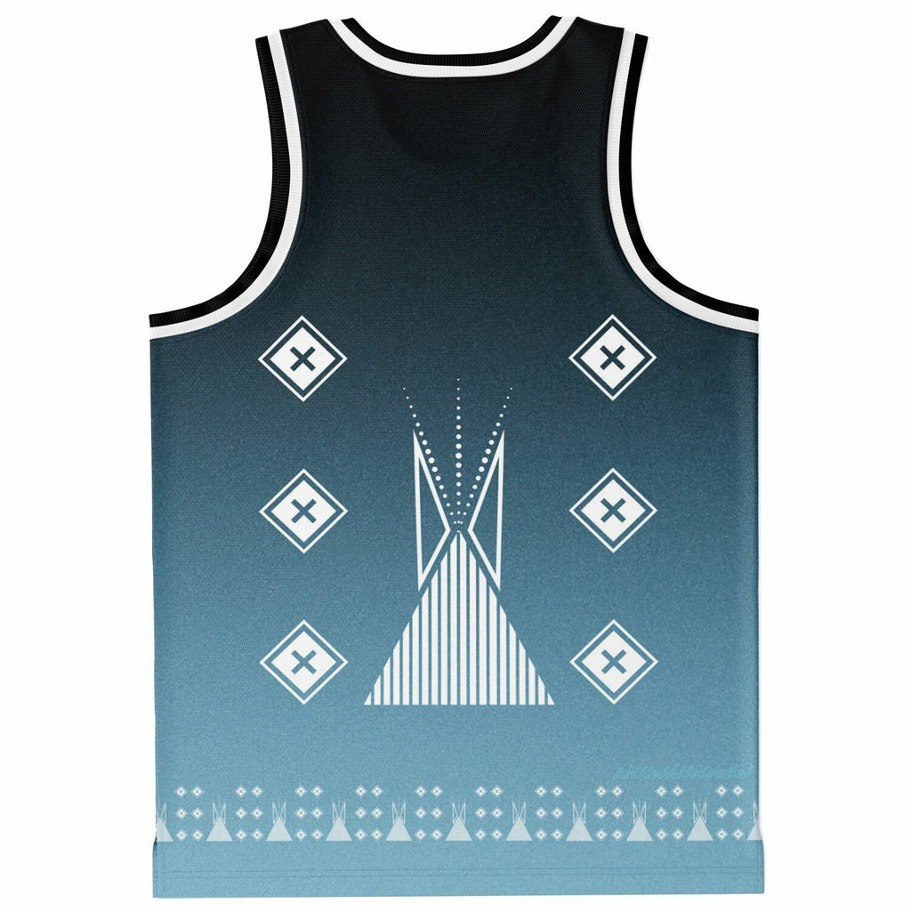 $NiieihiiNookei Basketball Jersey Rib - AOP