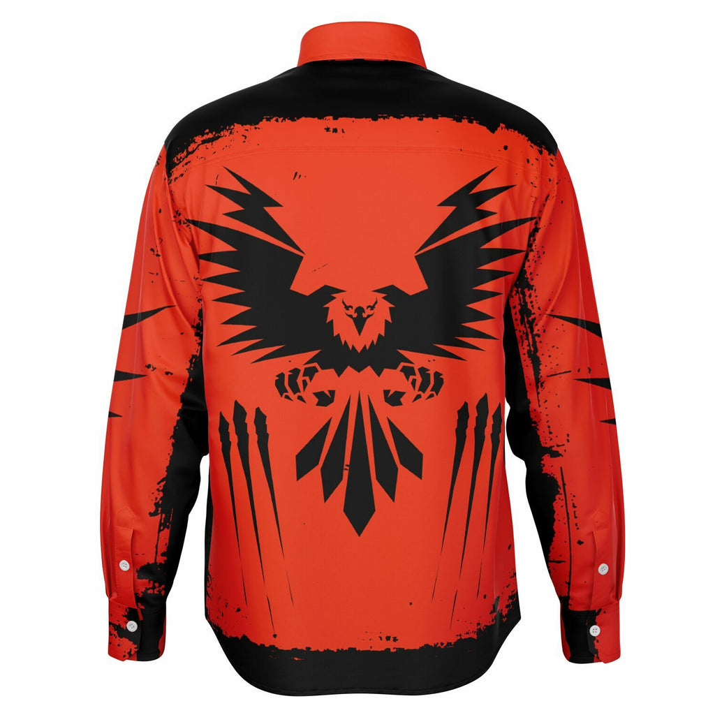 Long Sleeve Button Down Shirt design by $NiieihiiNookei- AOP