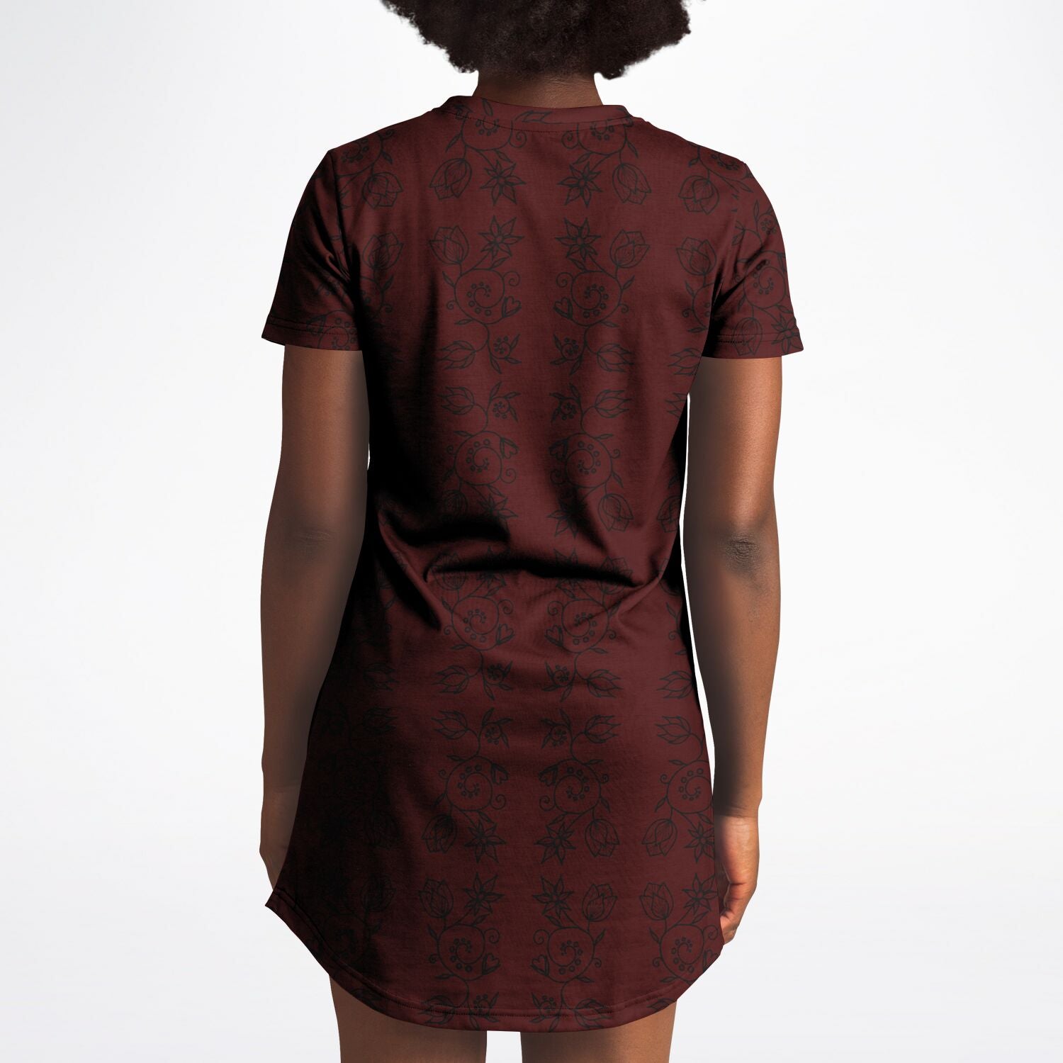 $NiieihiiNookei T-Shirt Dress - AOP