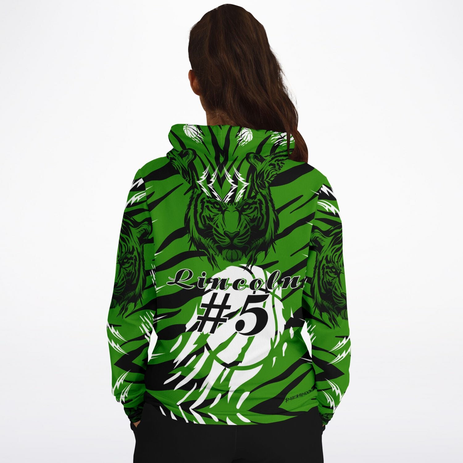 $NiieihiiNookei Custom Basketball Hoodie - AOP