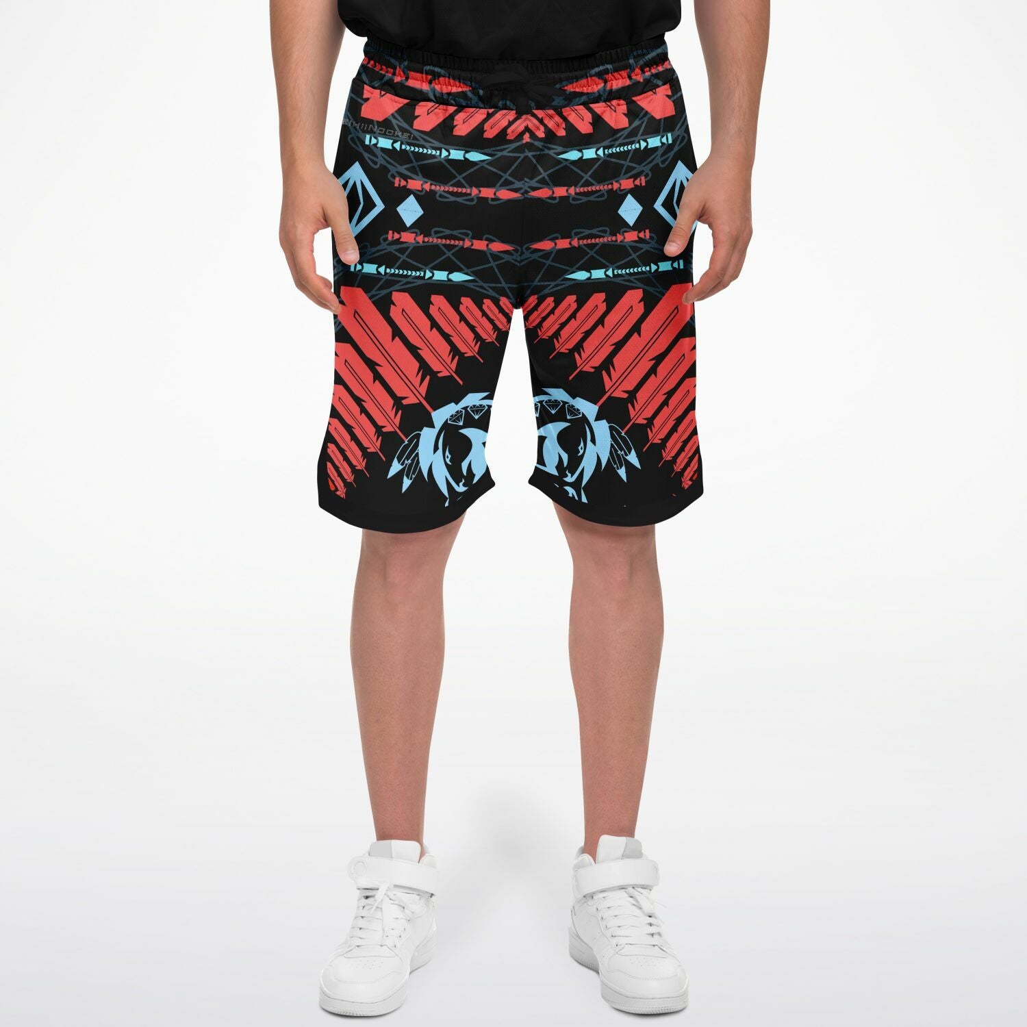 $NiieihiiNookei Basketball Short Rib - AOP