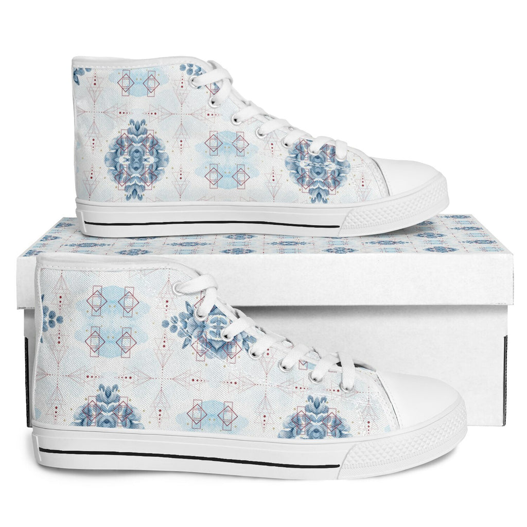 $NiieiihiiNookei Urban Peak High Top Shoes - AOP
