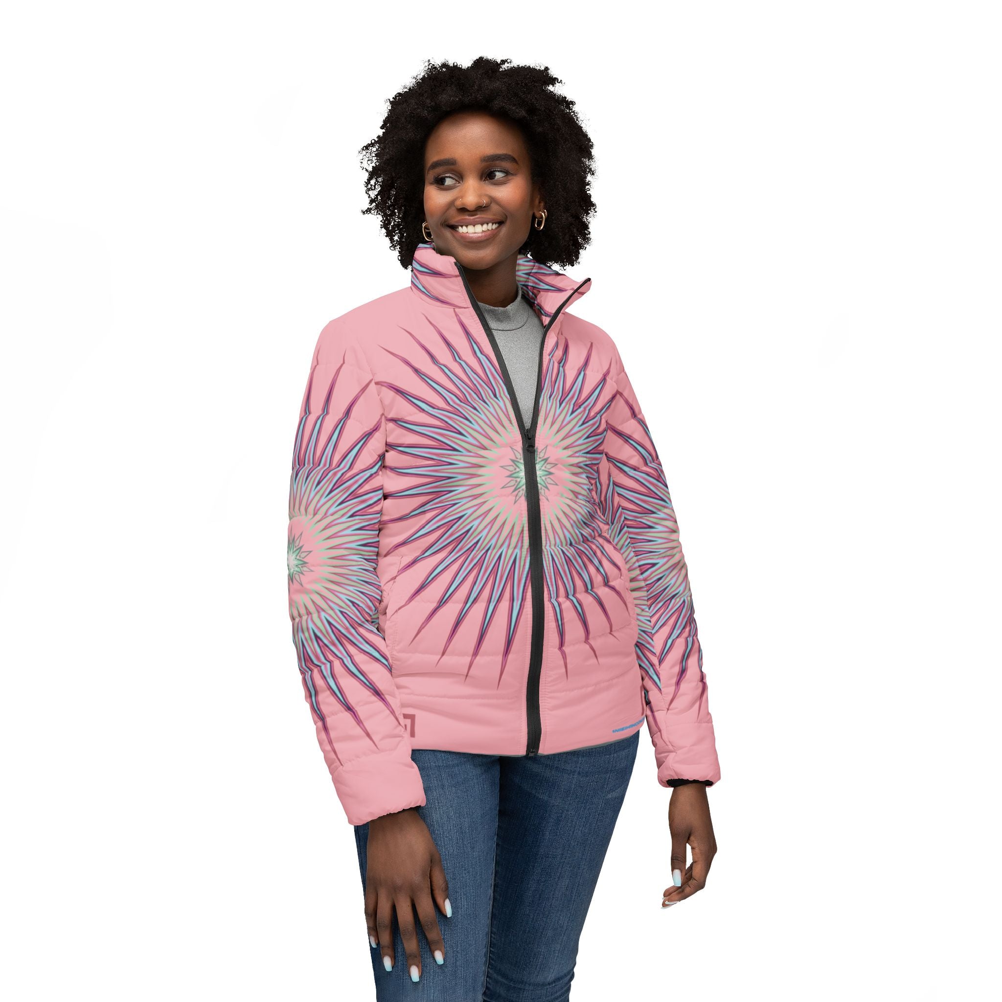 $NiieihiiNookei Women’s Puffer Jacket (AOP)
